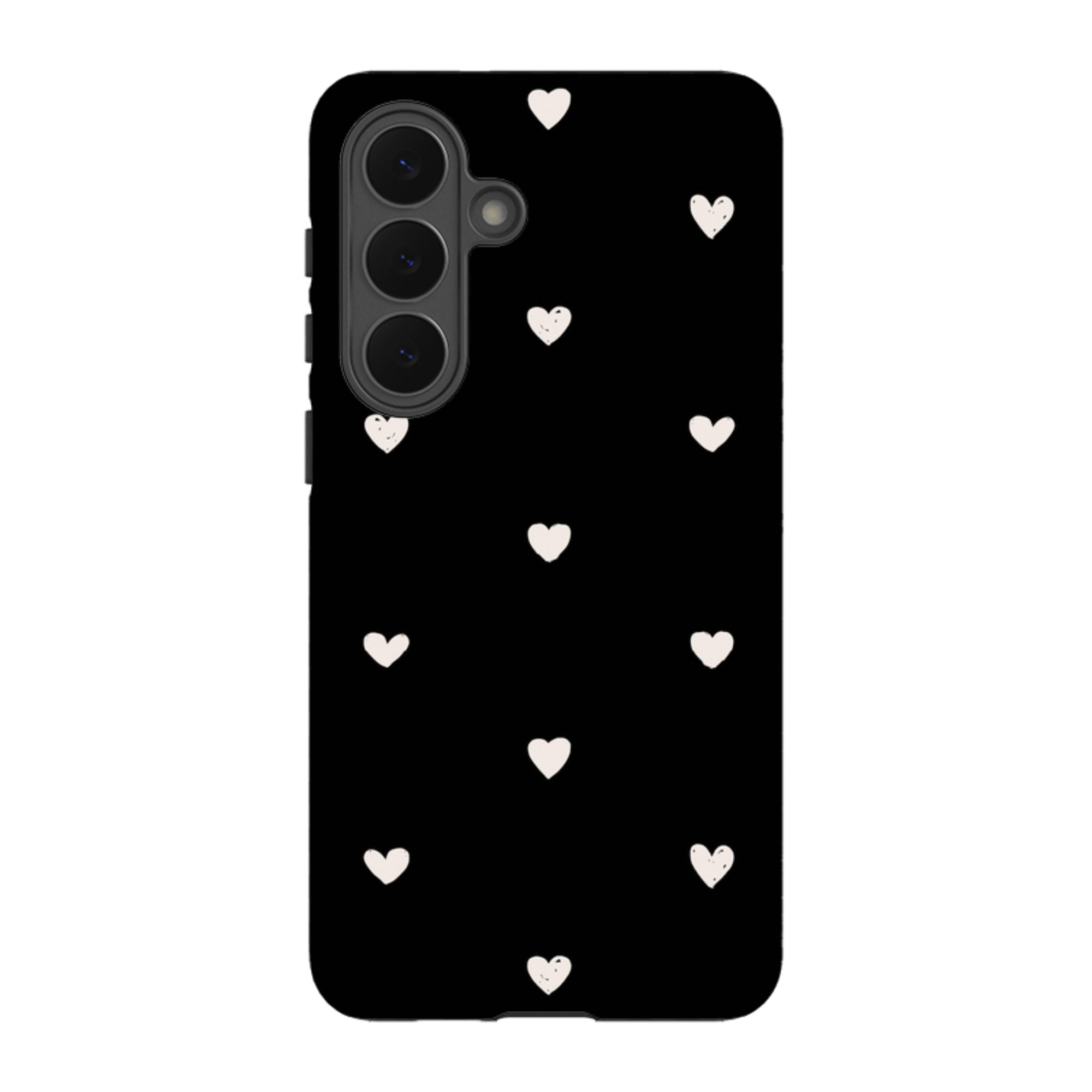 Samsung Tough Case - Hearts Black