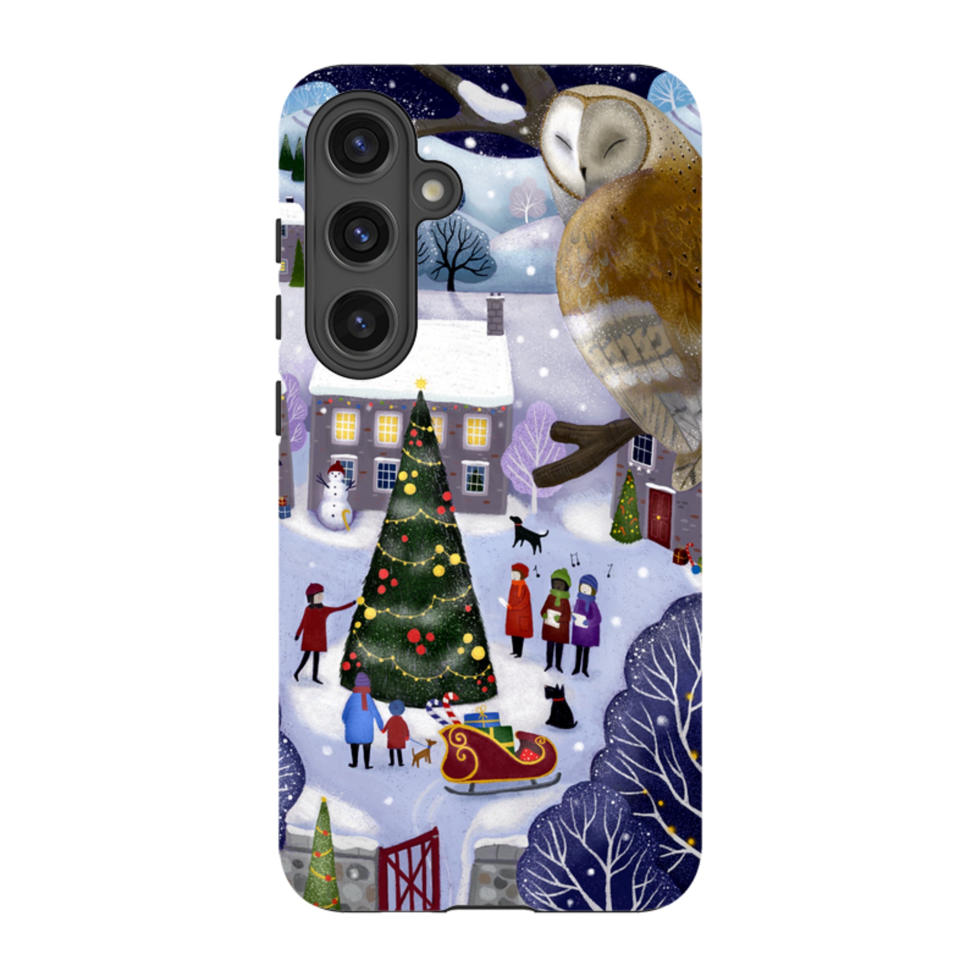 Samsung Tough Case - Advent Owl By Bex Parkin
