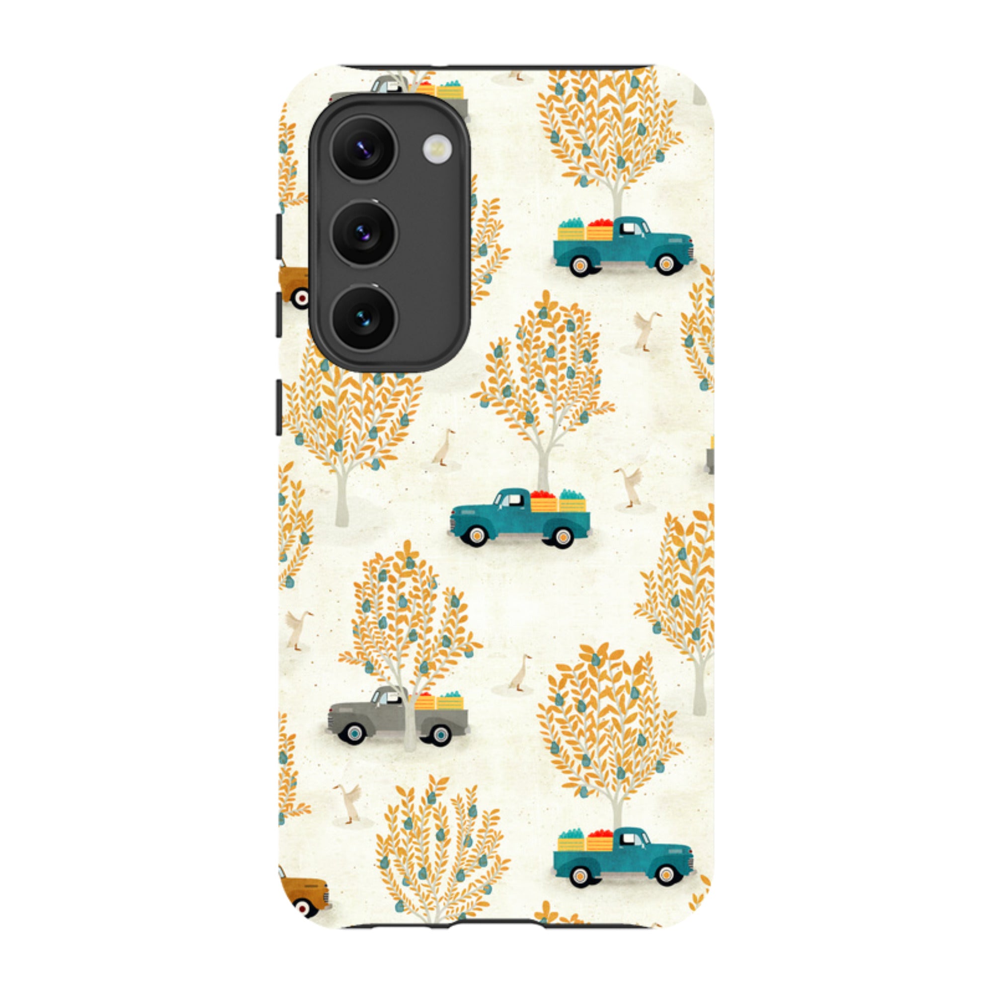 Samsung Tough Case - Pear Trees and Trucks By Katherine Quinn