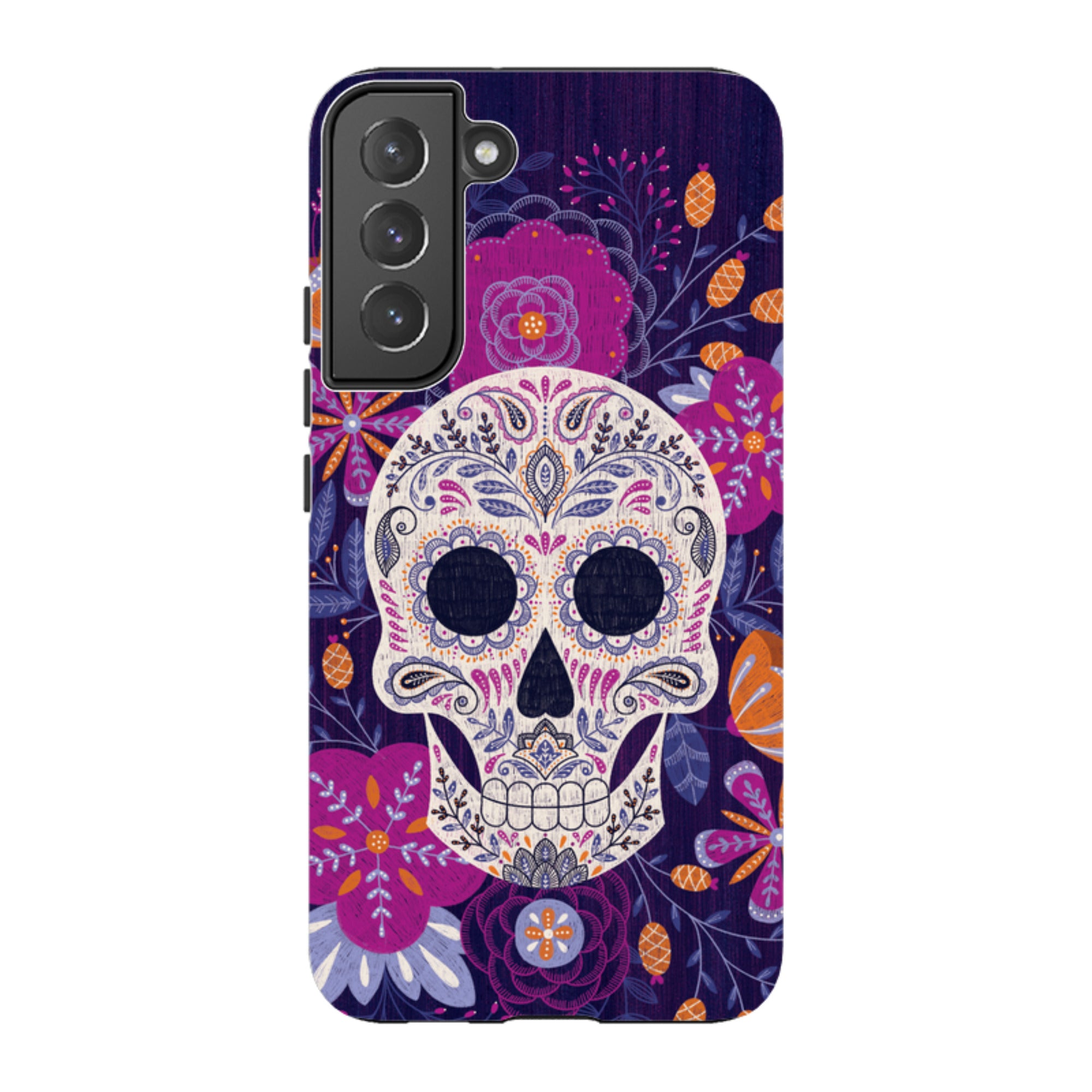 Samsung Tough Case - Sugar Skull By Jenny Zemanek