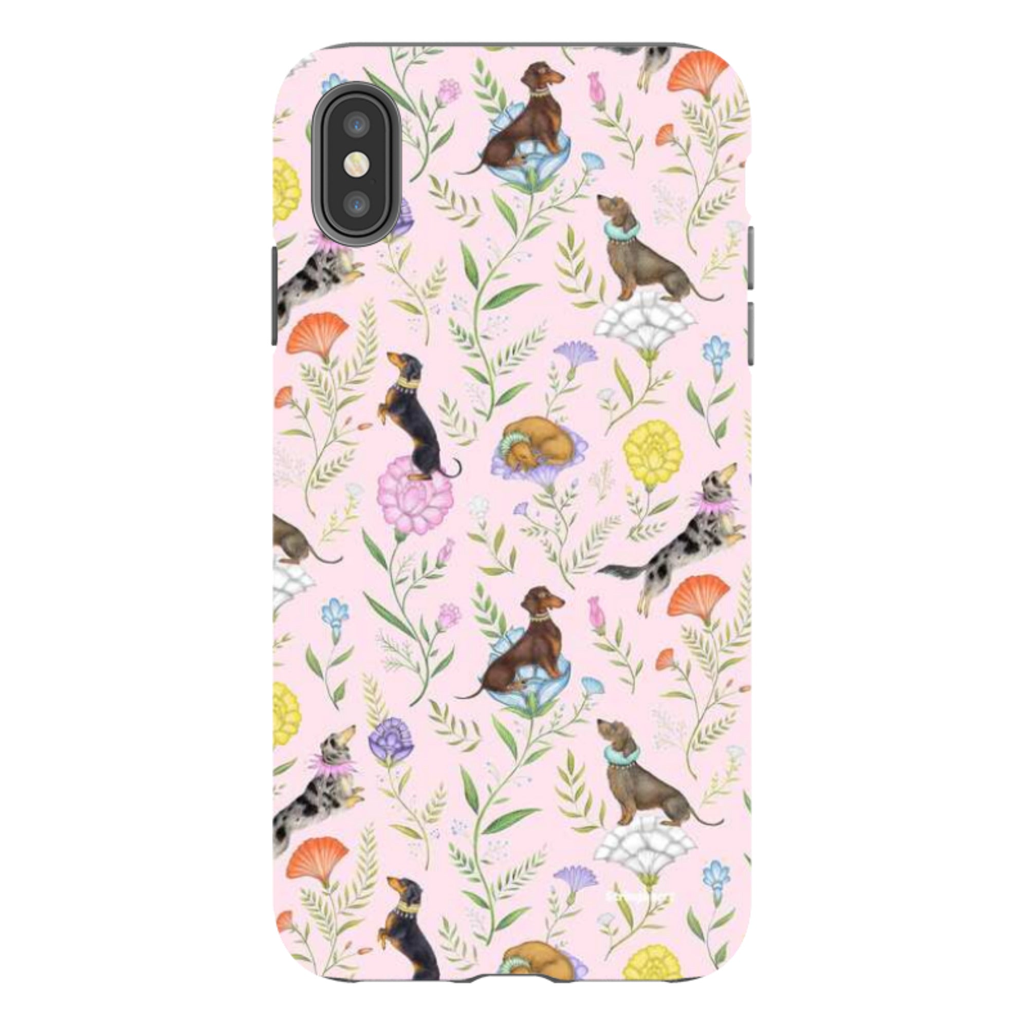 iPhone Tough Case - Doxy Day Afternoon Petal By Catherine Rowe