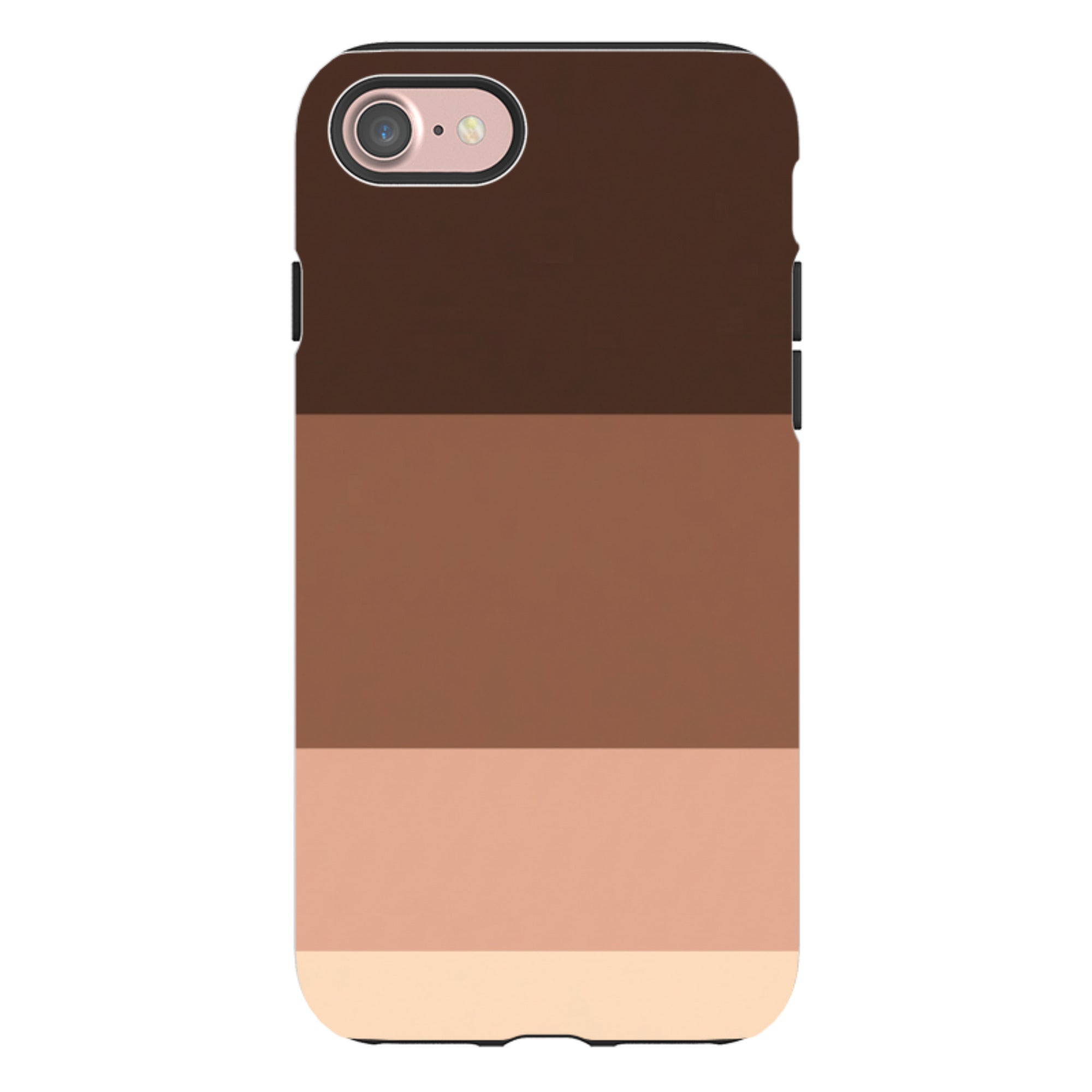 iPhone Tough Case - Brown Gradient