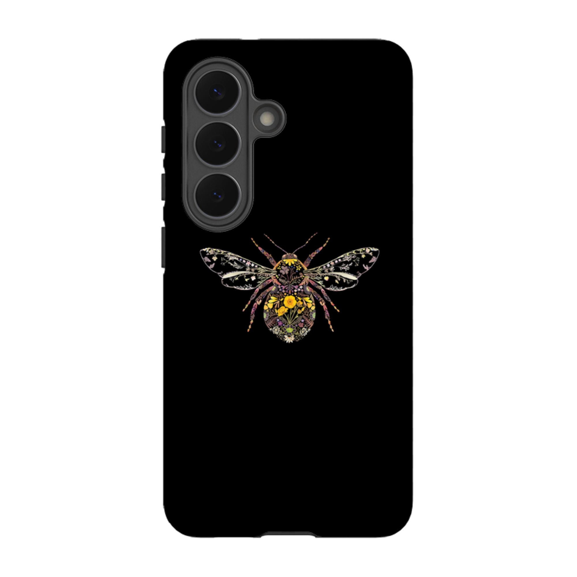 Samsung Tough  Case - Floral Bumble Bee By Helen Ahpornsiri