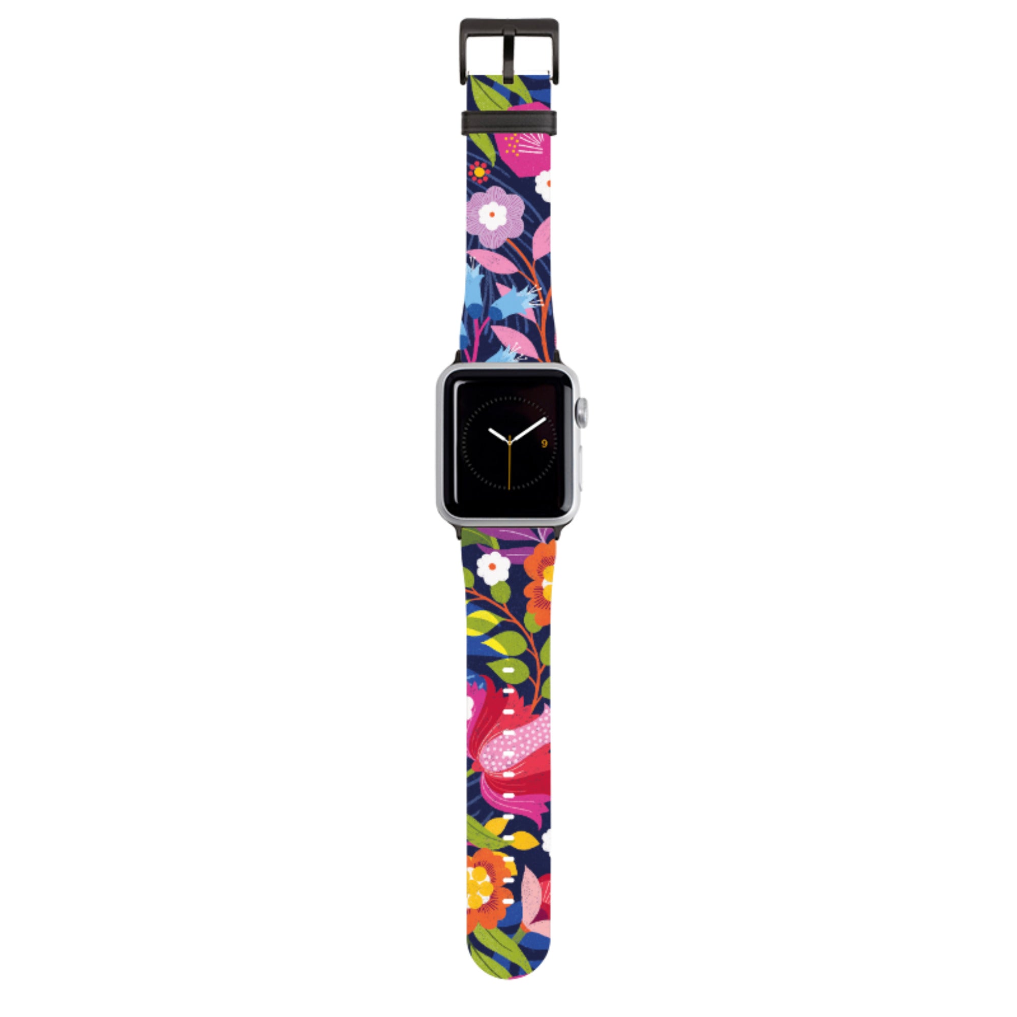 Midnight Garden III Apple Watch Strap By Ali Brookes