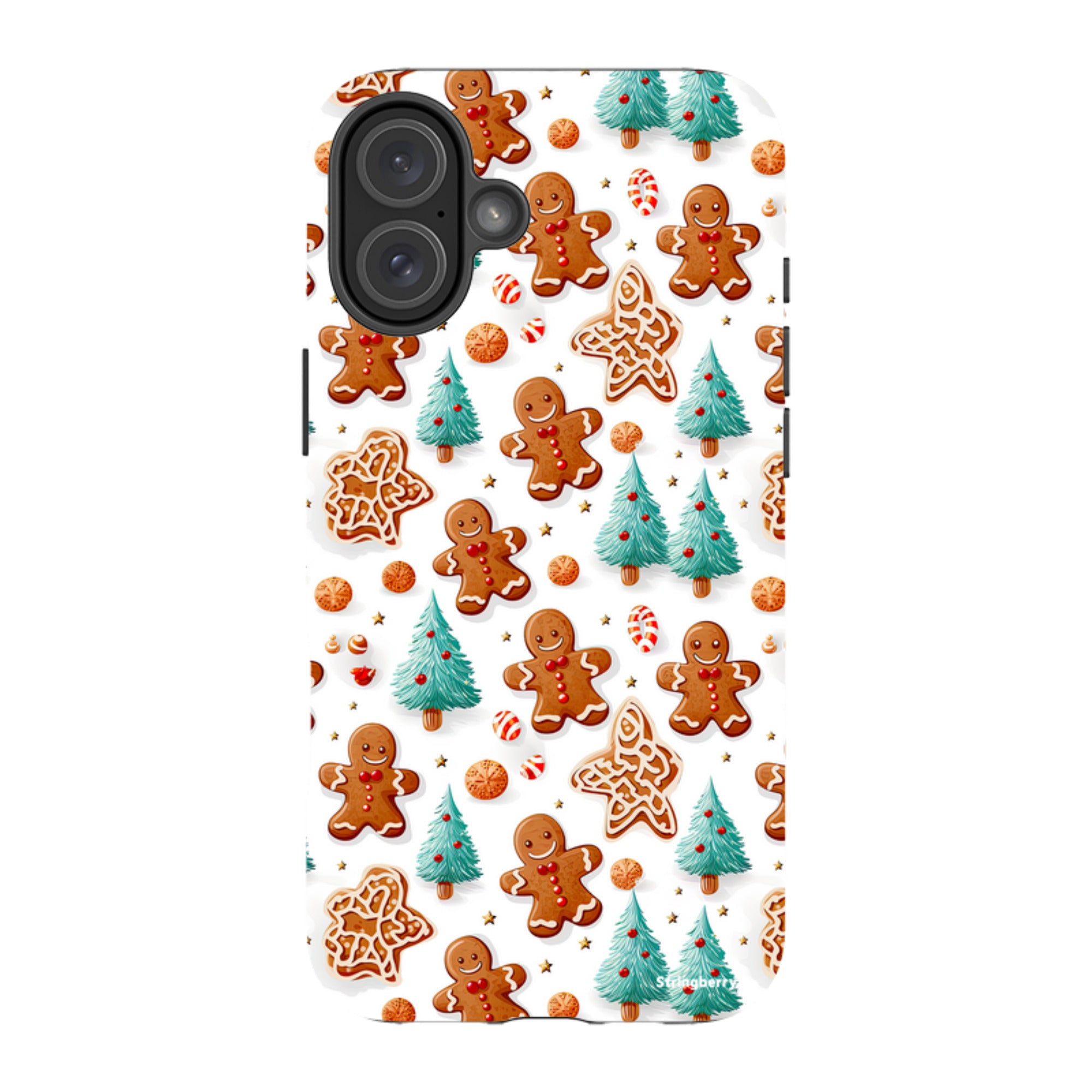 iPhone Tough Case - Ginger Bread Xmas