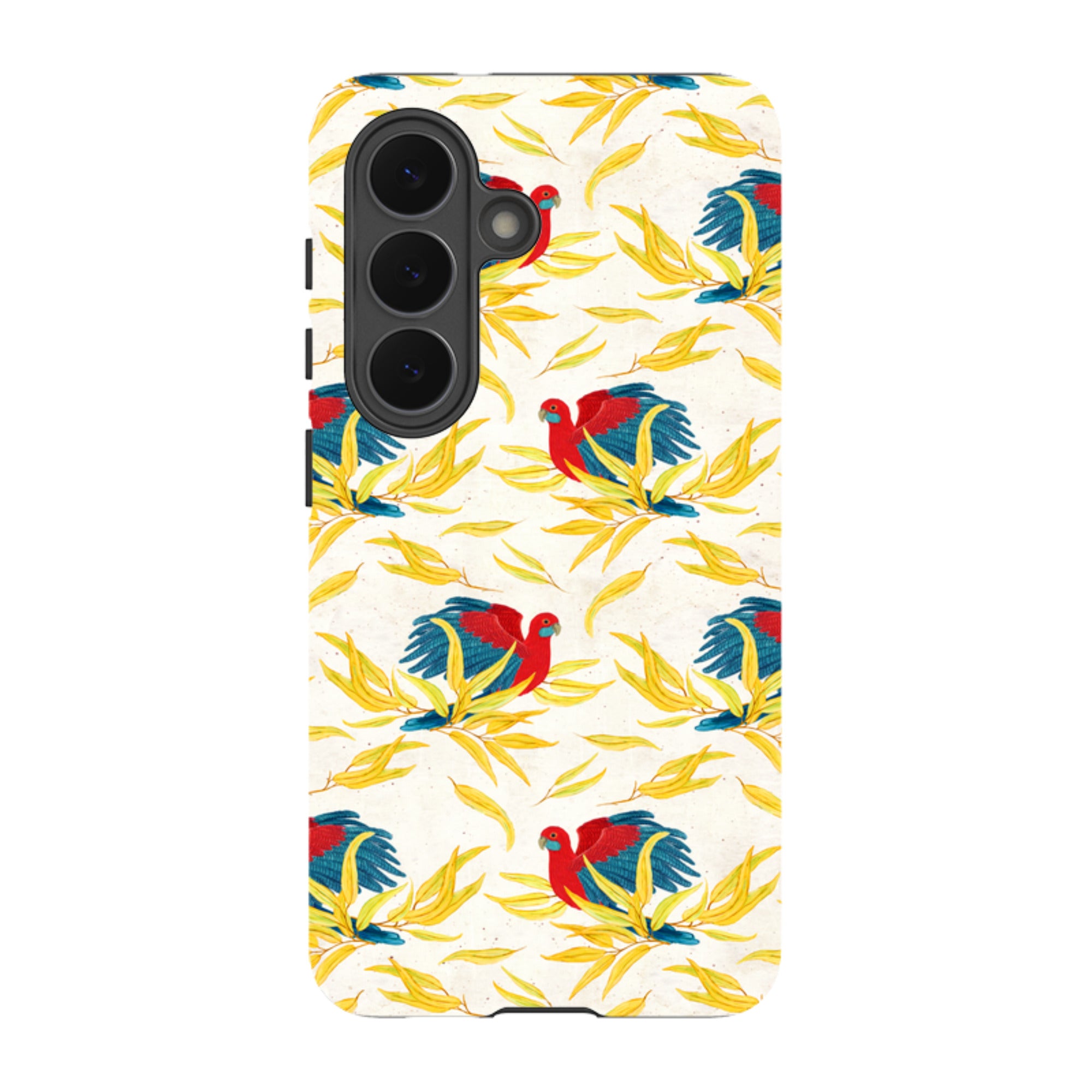 Samsung Tough Case - Crimson Rosella By Katherine Quinn