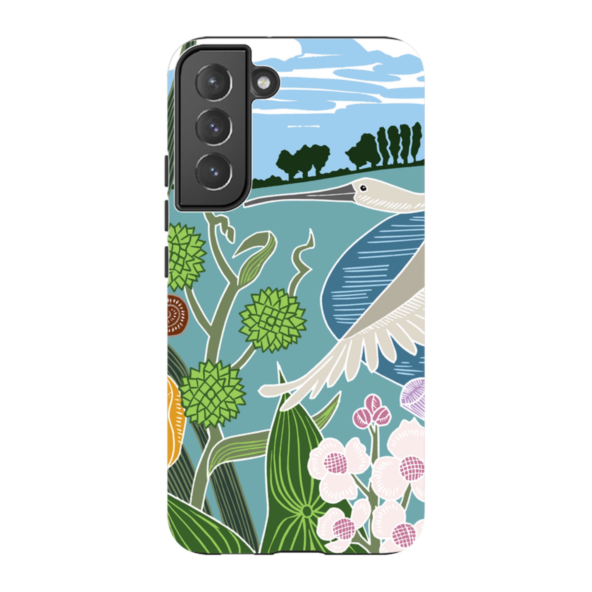 Samsung Tough Case - Spoonbill By Kate Heiss