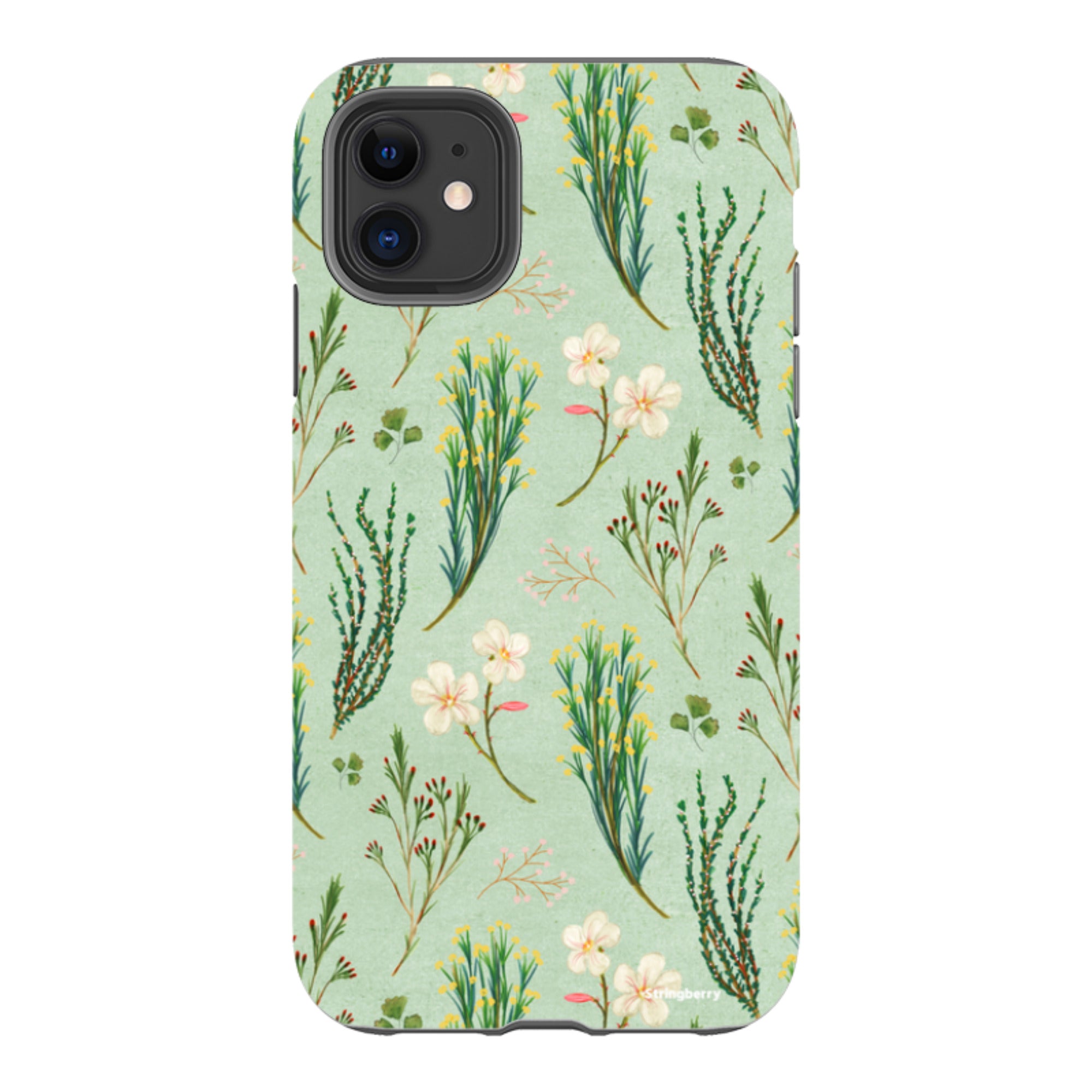 iPhone Tough Case - Wild Flowers By Katherine Quinn