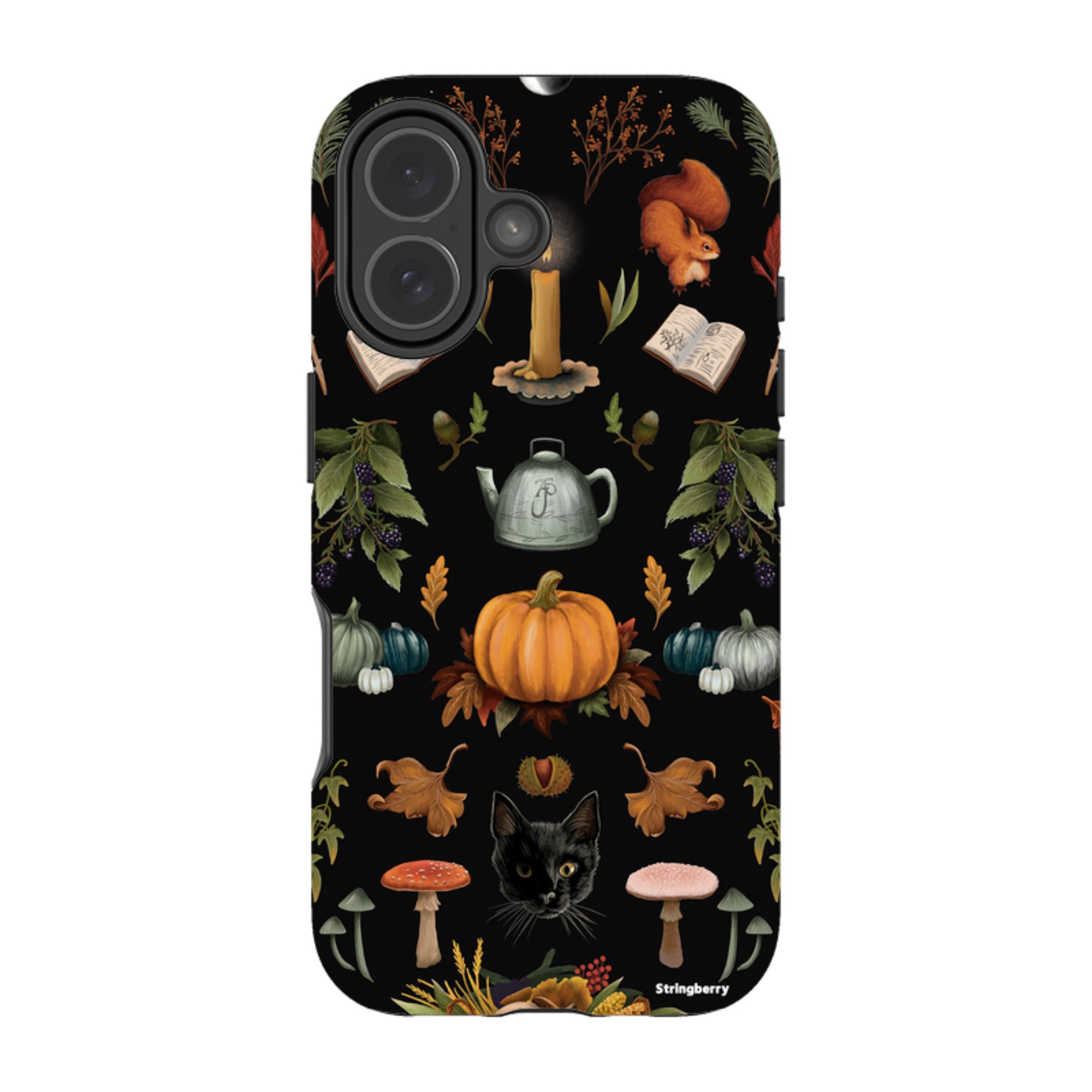 iPhone Tough Case - Autumn Pattern II By Anna Stead