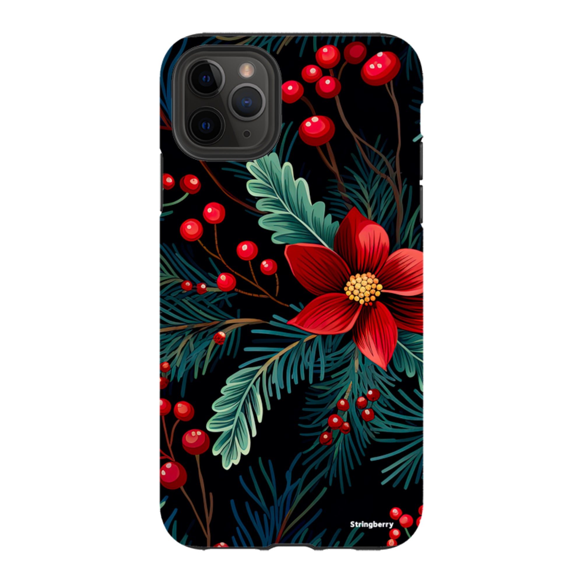 iPhone Tough Case - Red Berries II