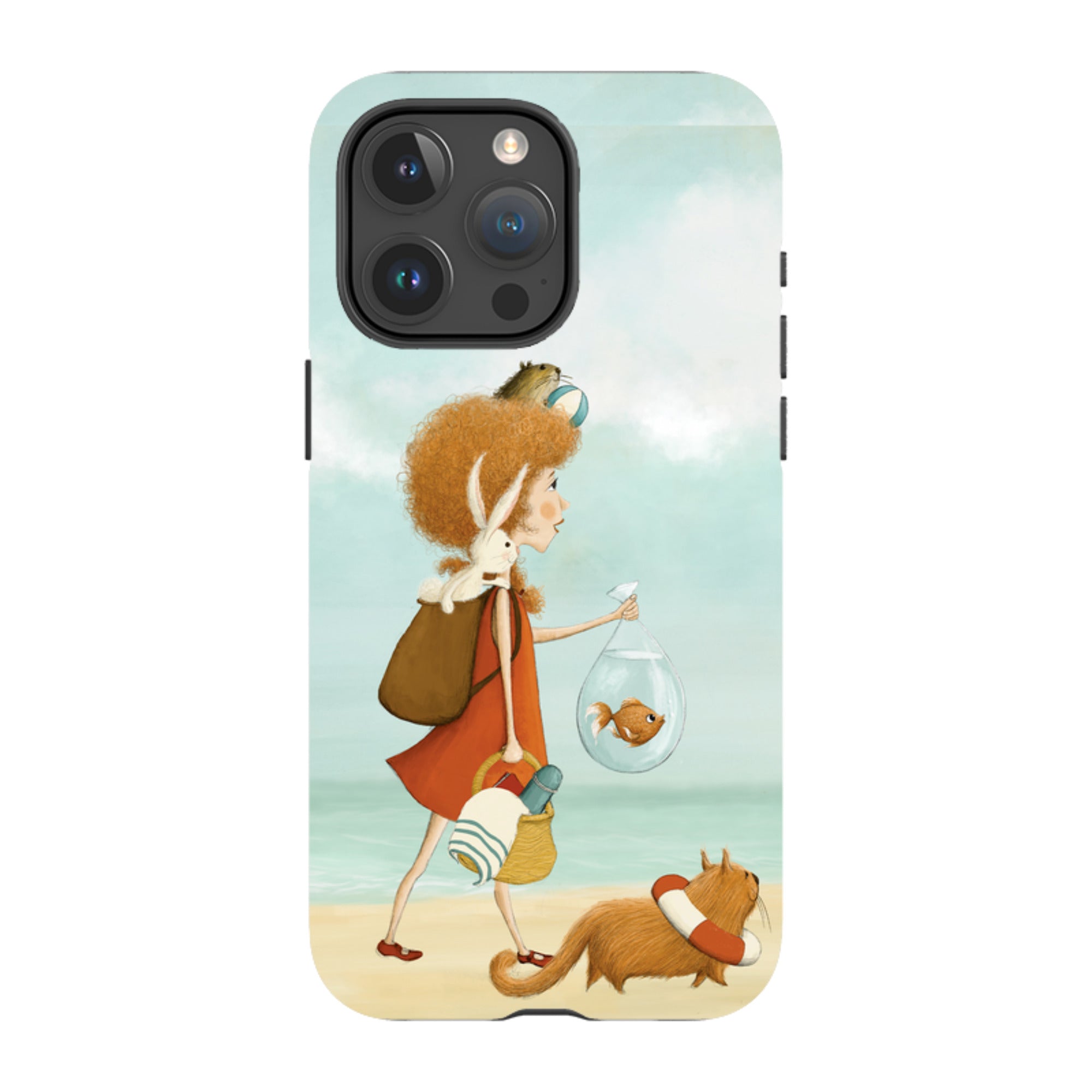 iPhone MagSafe Tough Case - On Vacation By Maja Lindberg