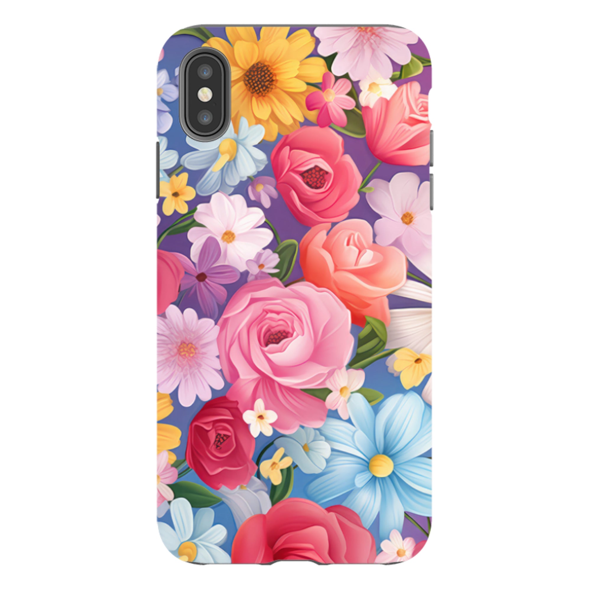 iPhone Tough Case -Esher Floral II