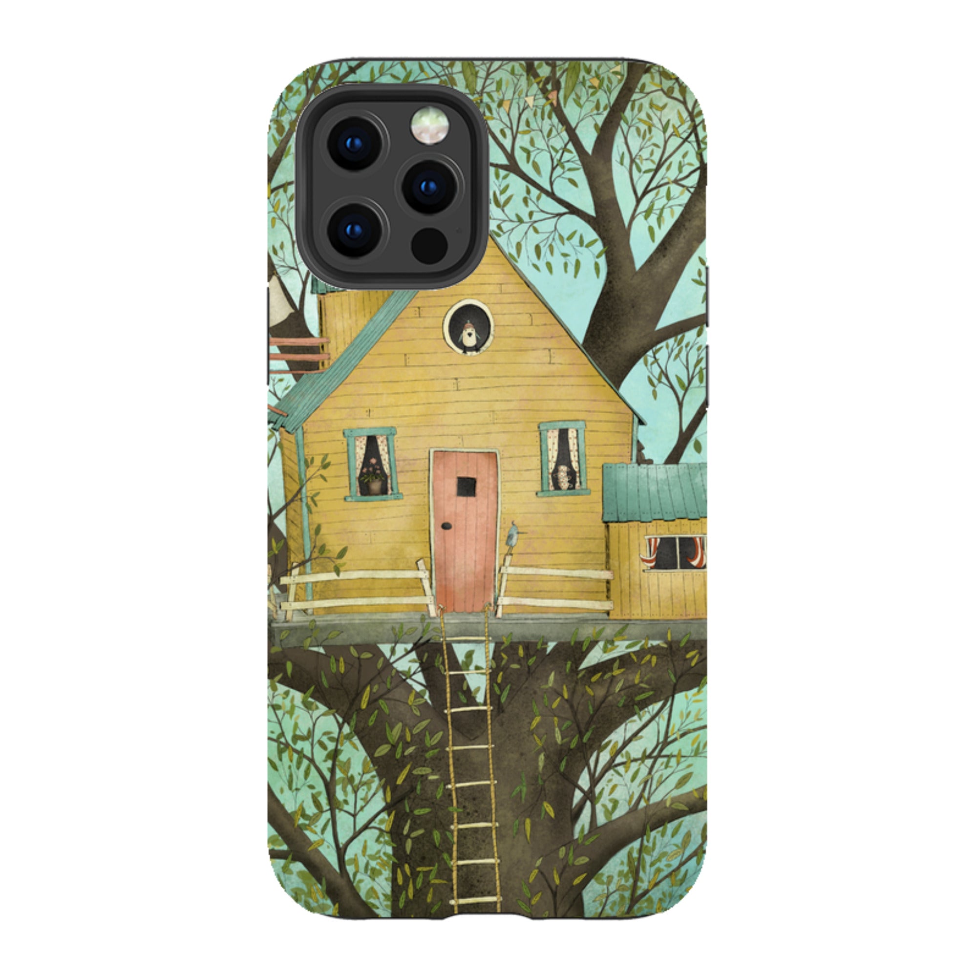 iPhone Tough Case - Tree House By Maja Lindberg