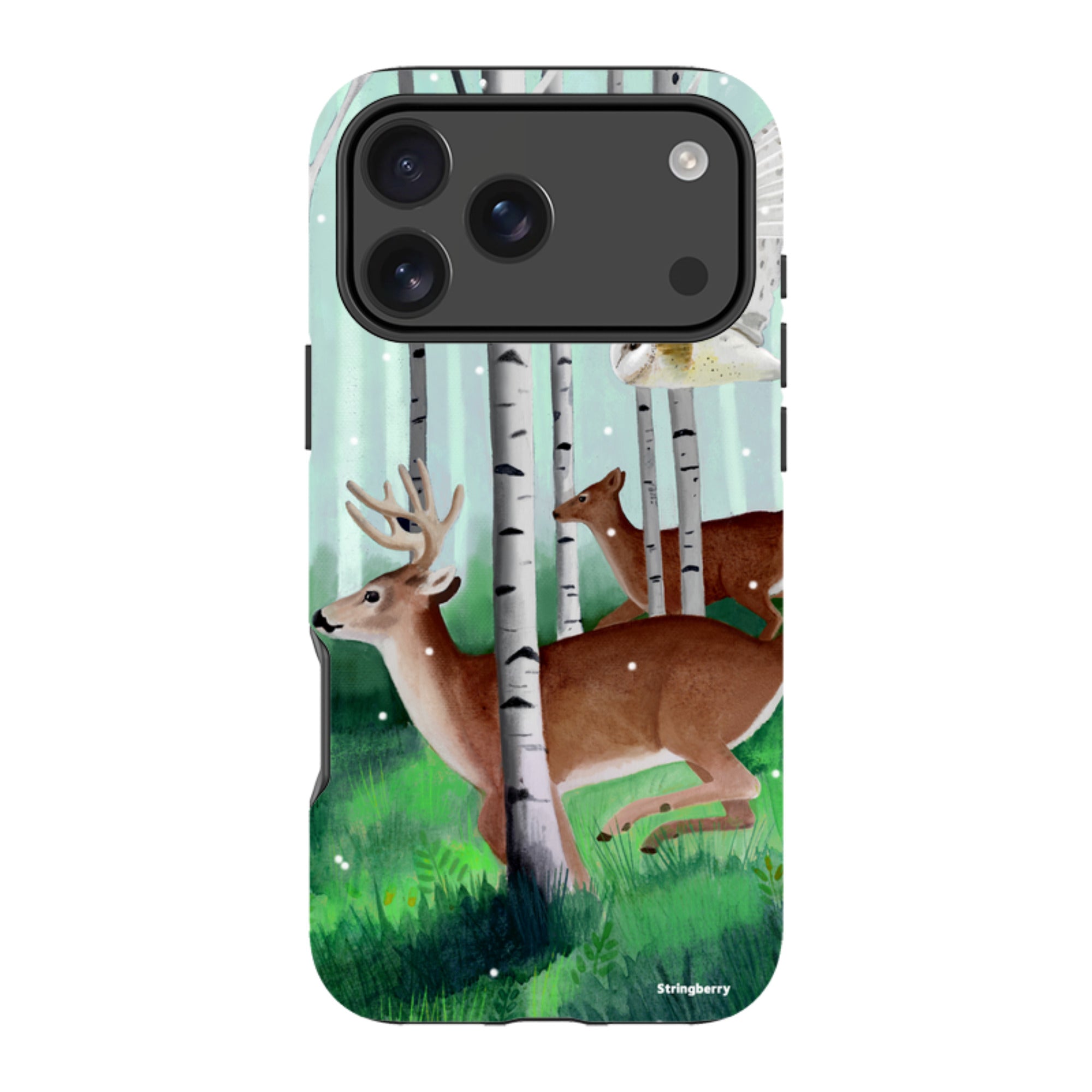 iPhone Tough Case - Winter Woods By Bex Parkin