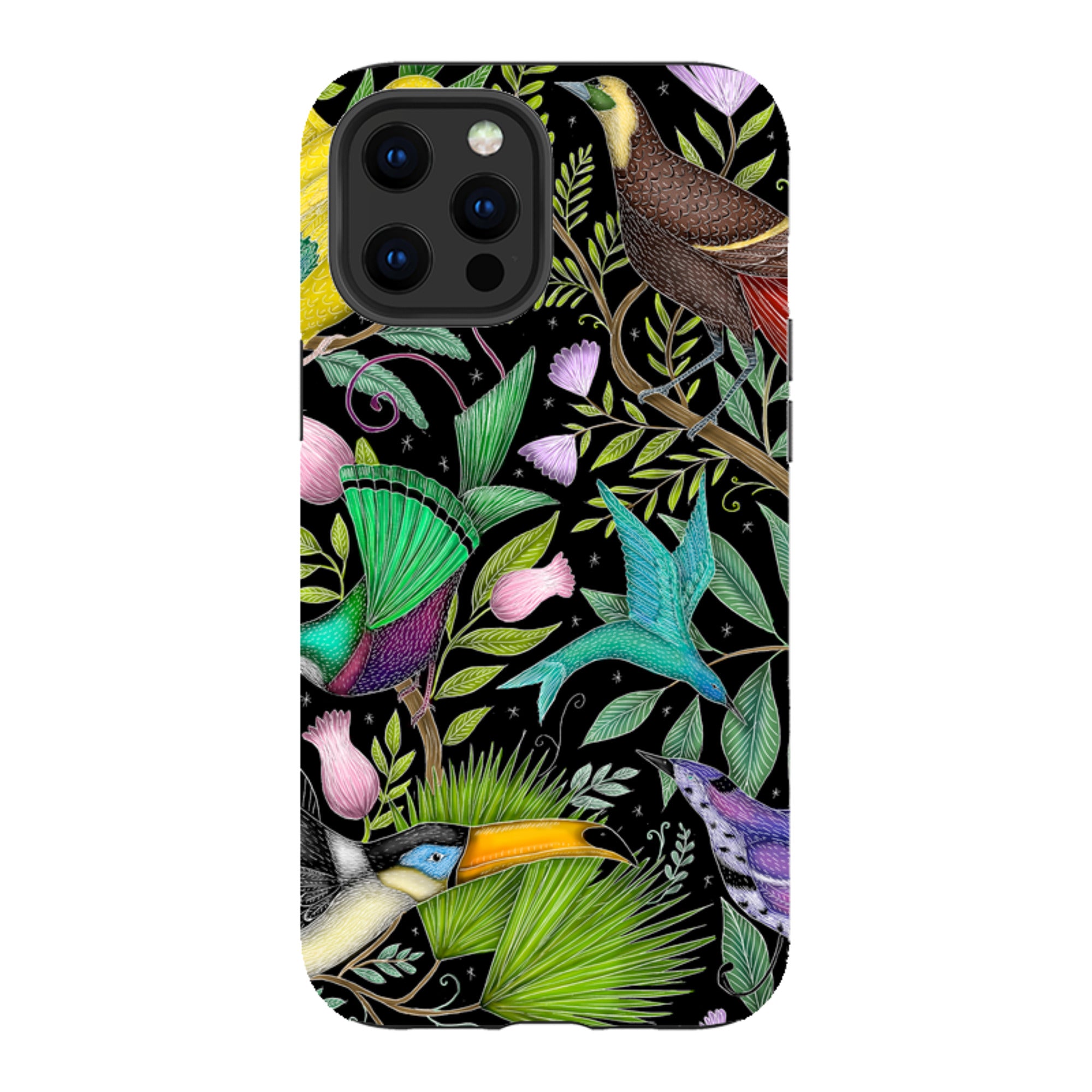 iPhone Tough Case - Exotic Birds By Catherine Rowe