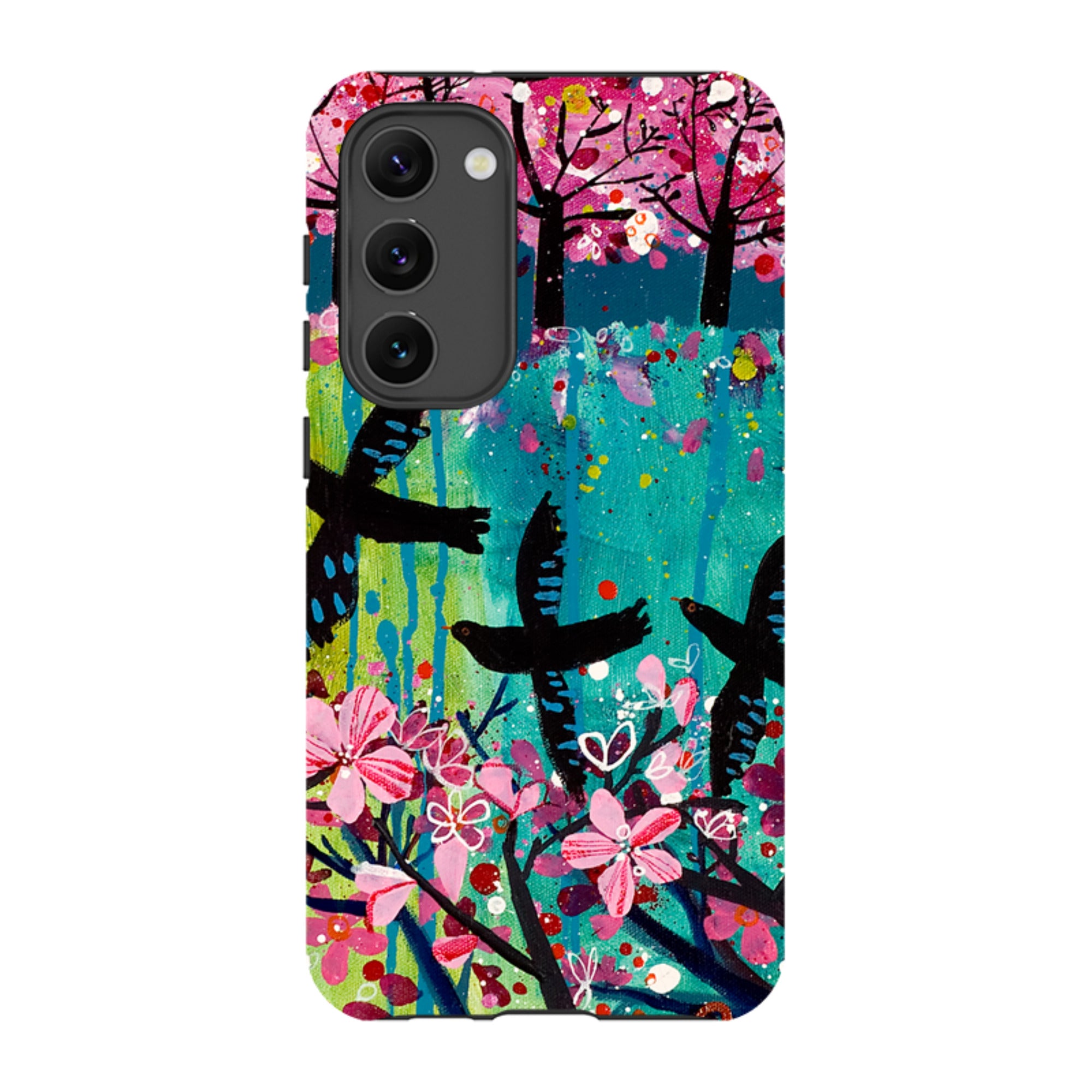 Samsung Tough Case - Blackbirds By Claire West