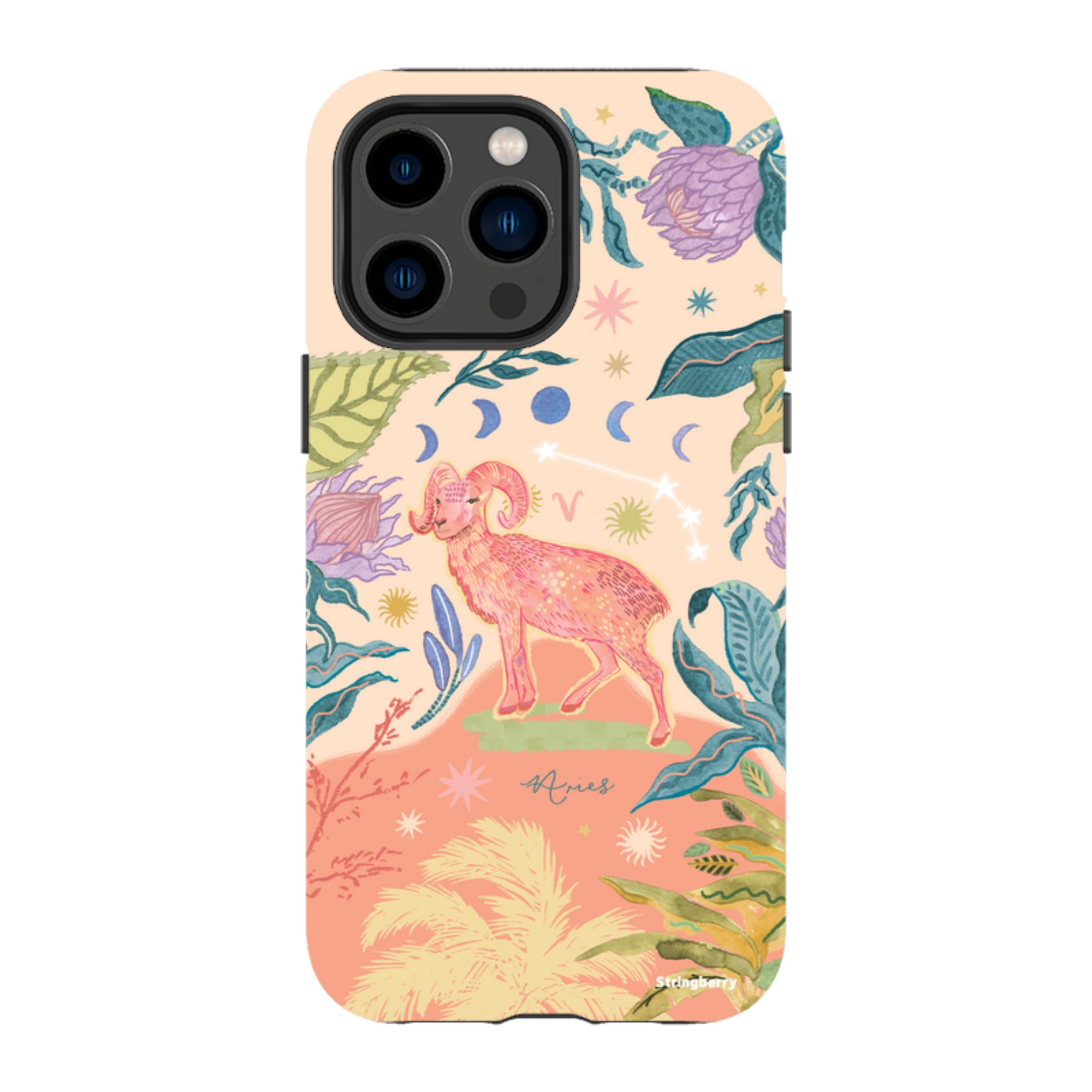 iPhone Tough Case - Aries By Emma Frances Grant