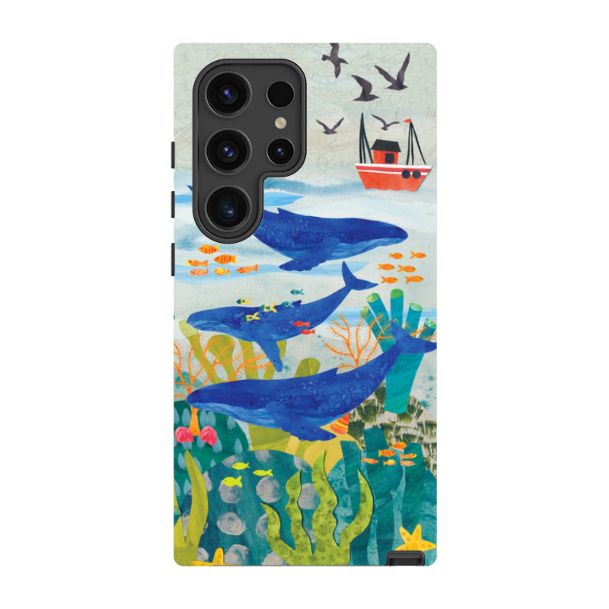 Samsung Tough  Case - Whale Watching By Tracey English