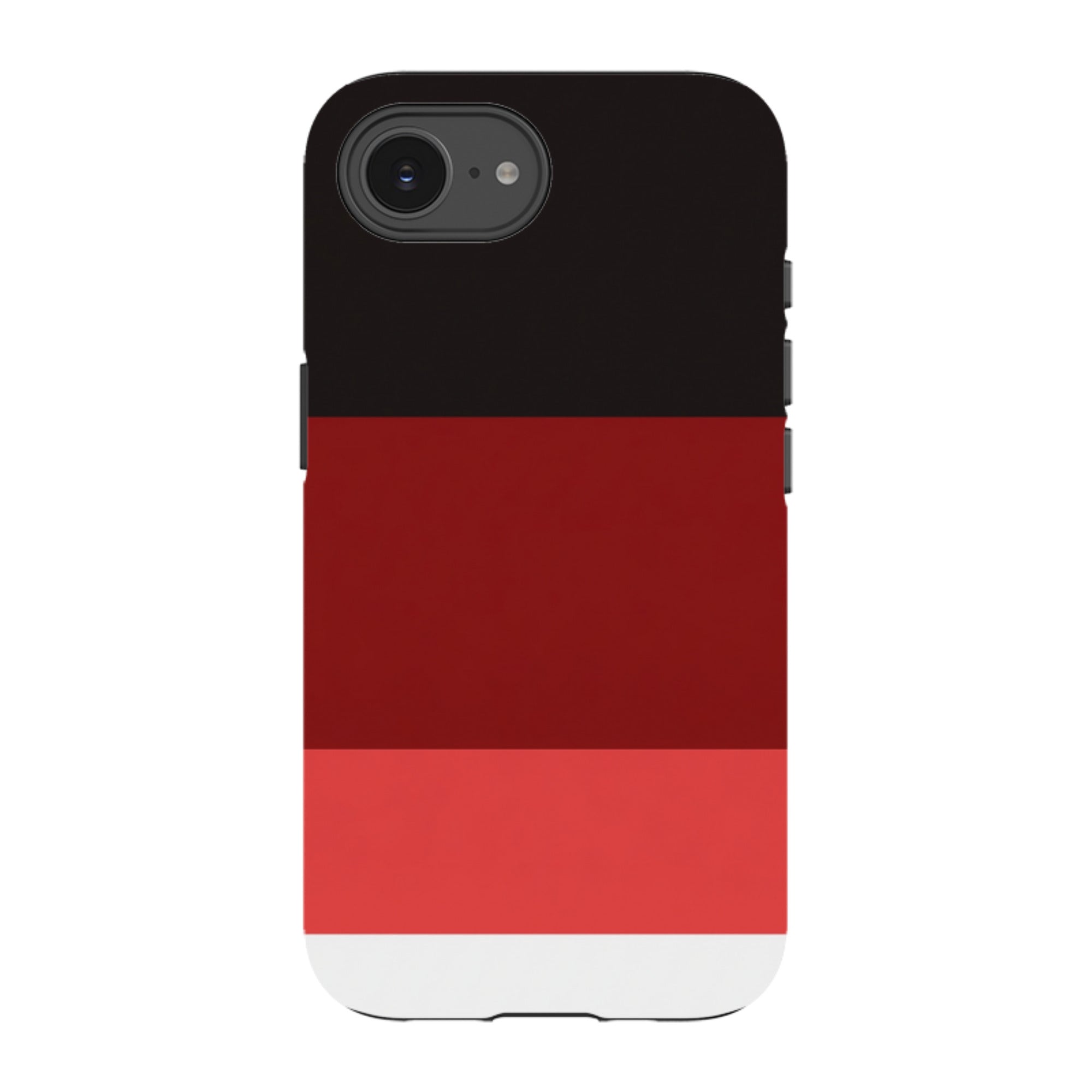 iPhone Tough Case - Crimson and Black Gradient
