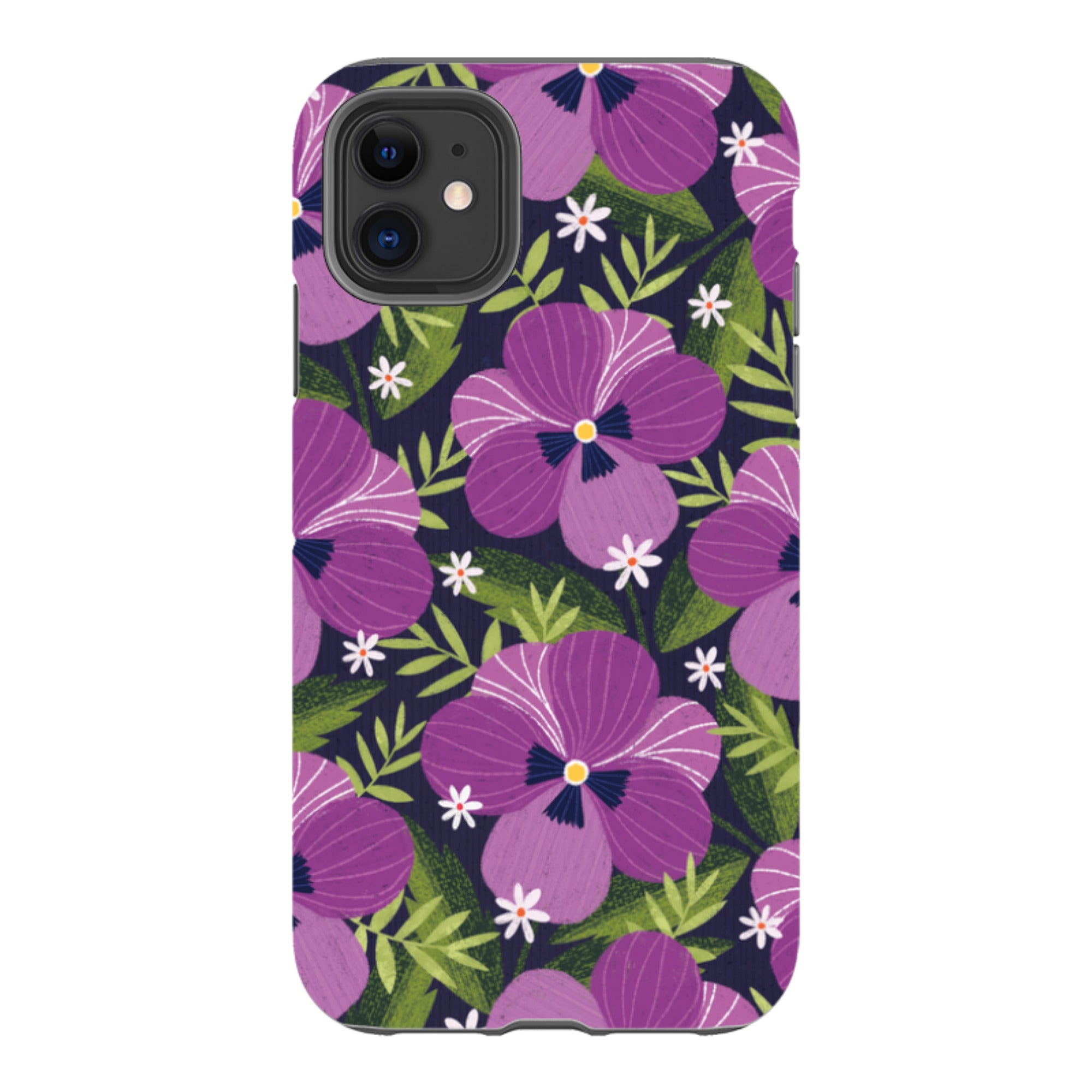 iPhone Tough Case - Pensees I By Ali Brookes
