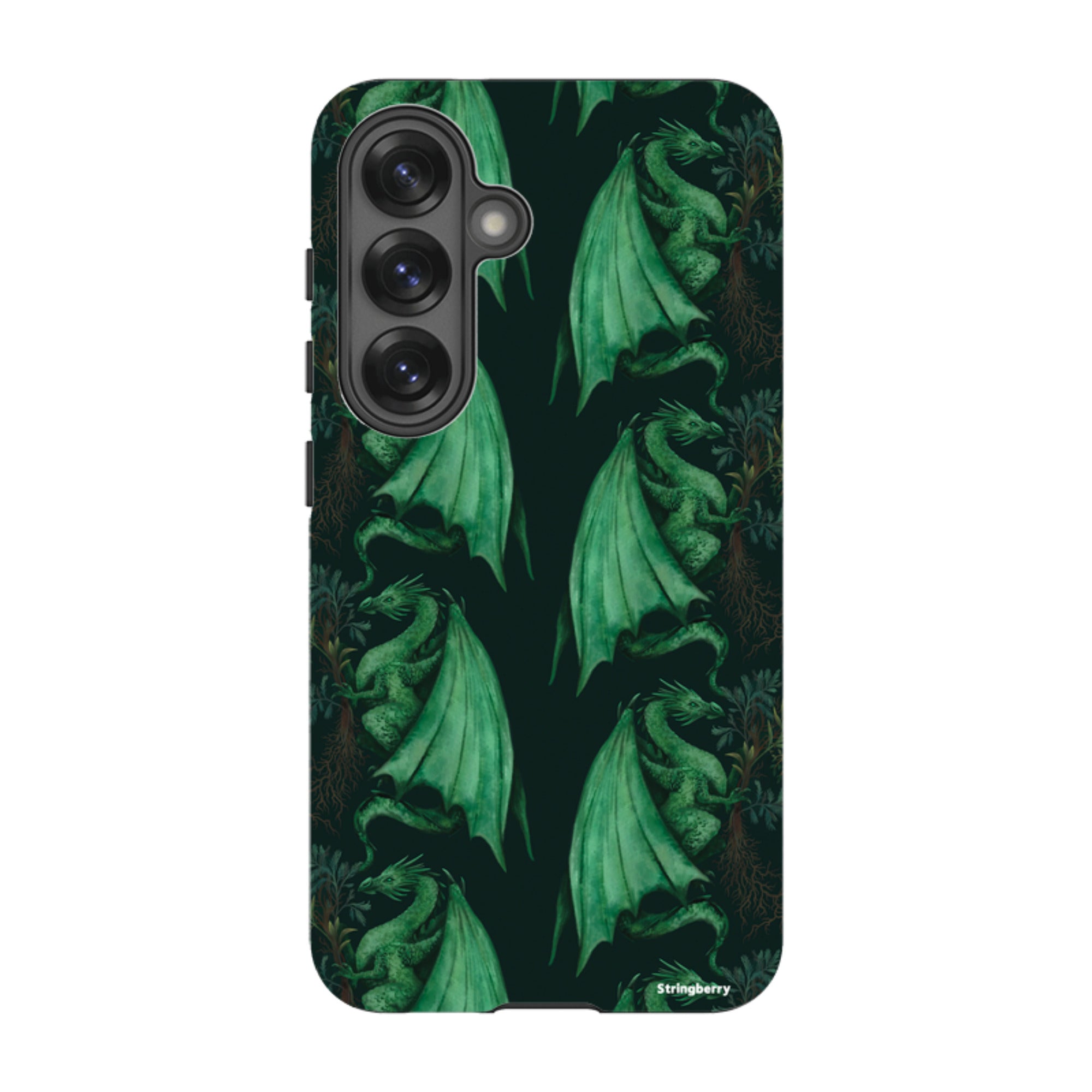 Samsung Tough Case - Arbor Dragon Pattern By Anna Stead