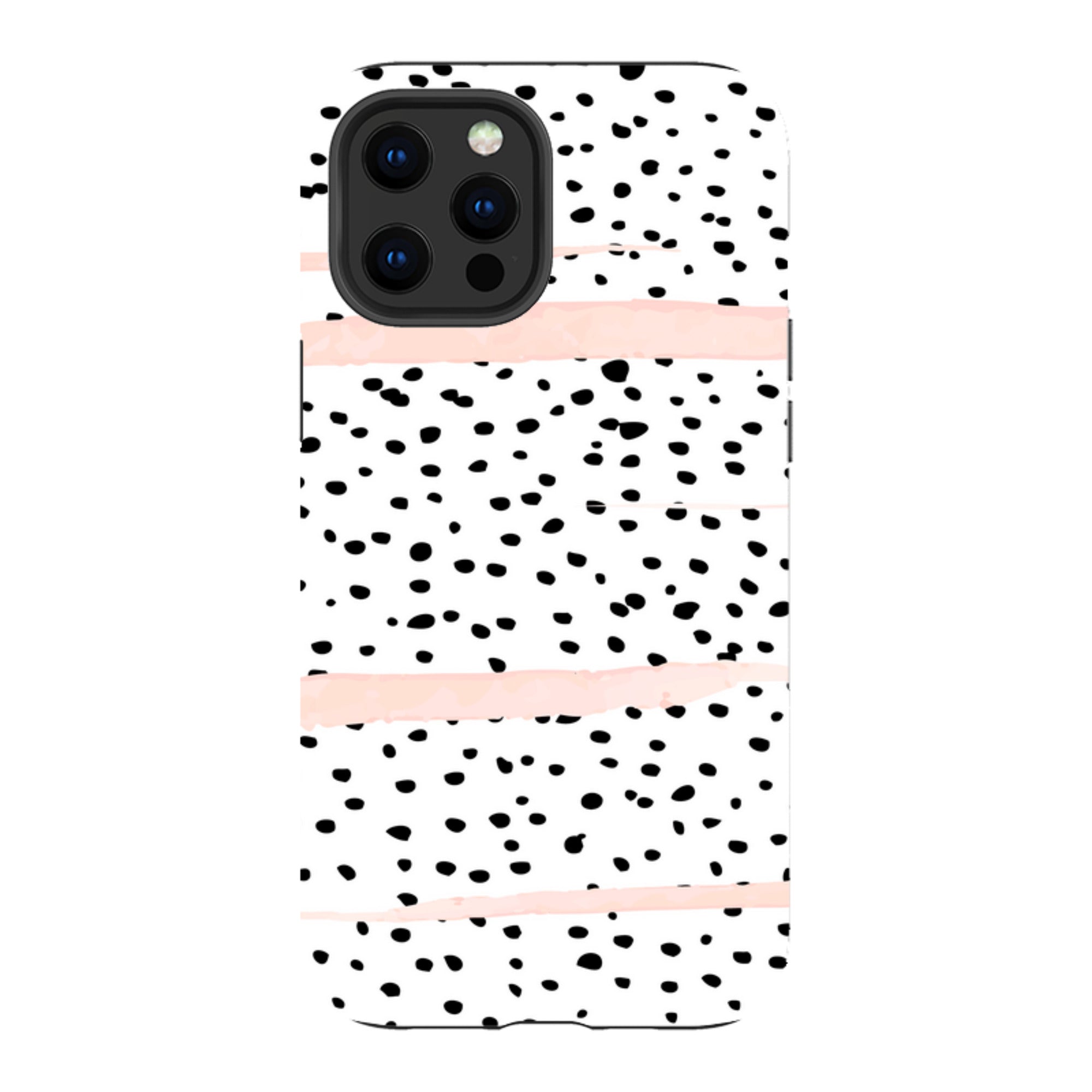 iPhone Tough Case - Dots And Blush