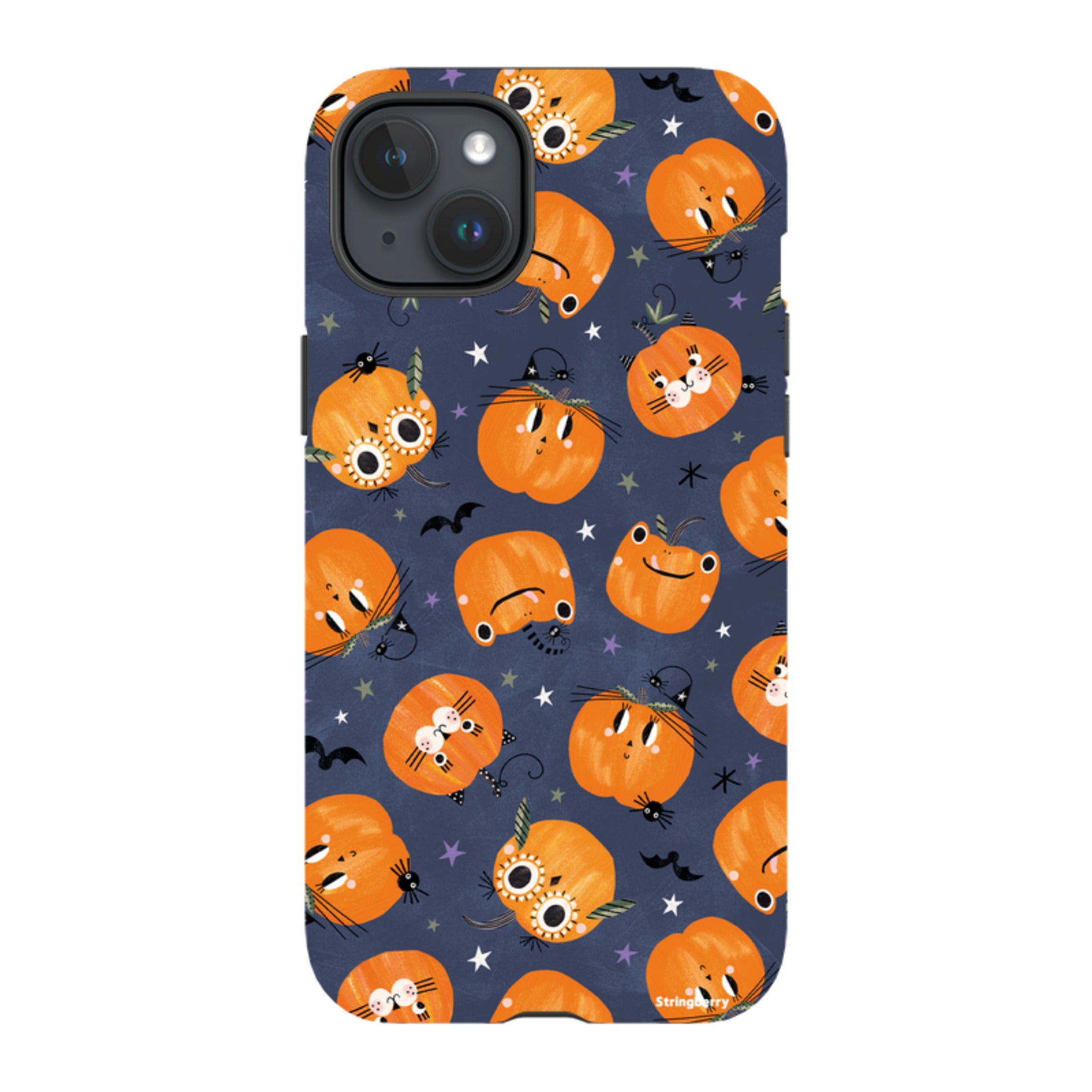 iPhone MagSafe Tough Case -  Halloween Pumpkin Dark By Ali Brookes