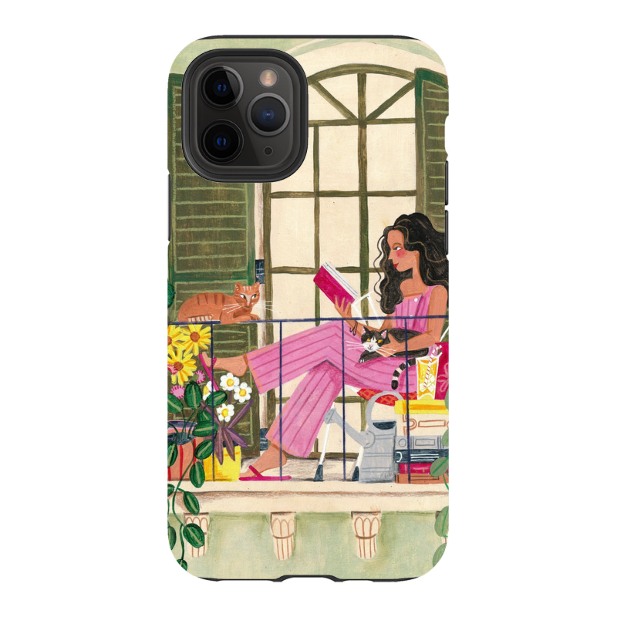 iPhone Tough Case - Balcony By Caroline Bonne Muller