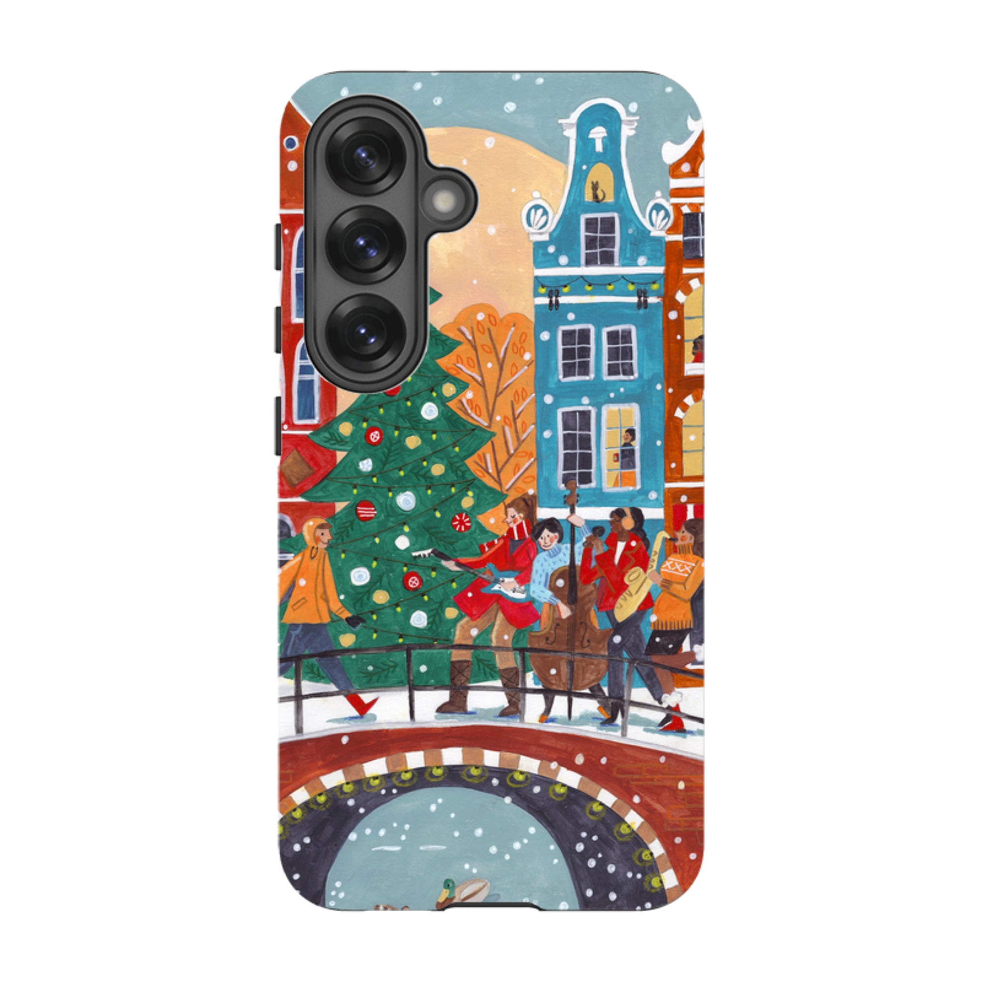 Samsung Tough Case - Christmas Music Amsterdam By Caroline Bonne Muller