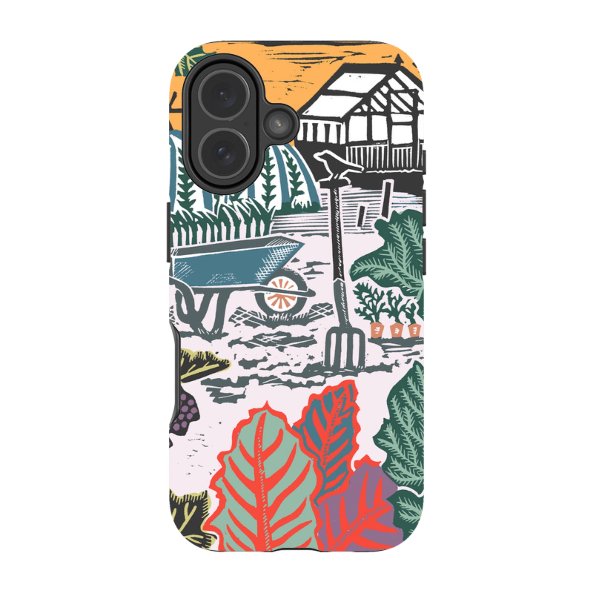iPhone Tough Case - Allotment By Kate Heiss