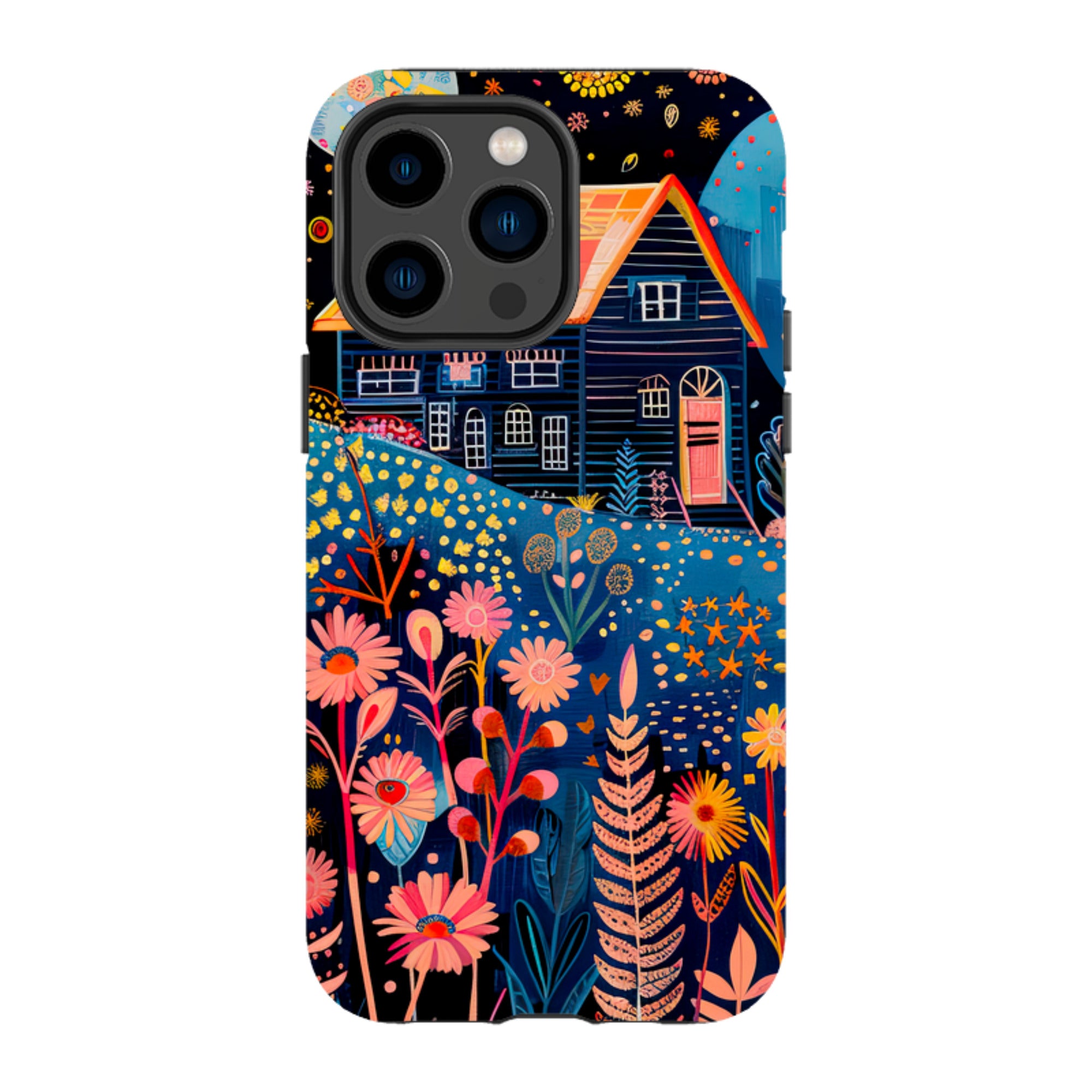 iPhone Case - Folk Art House V