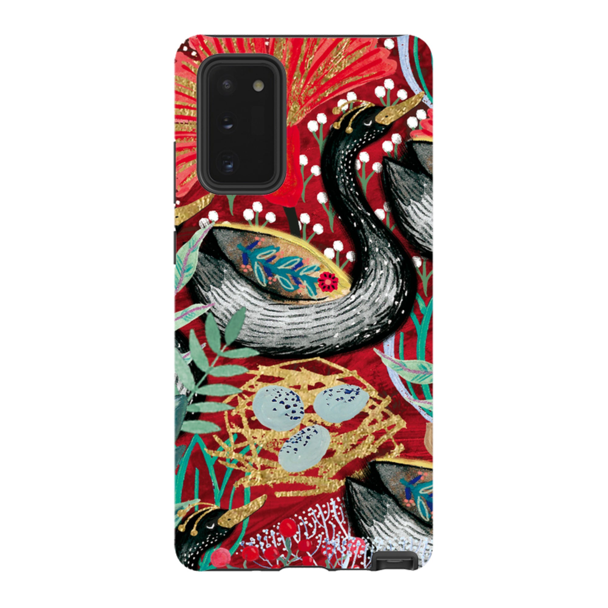 Samsung Tough Case - Eight Geese A Laying By Emma Frances Grant
