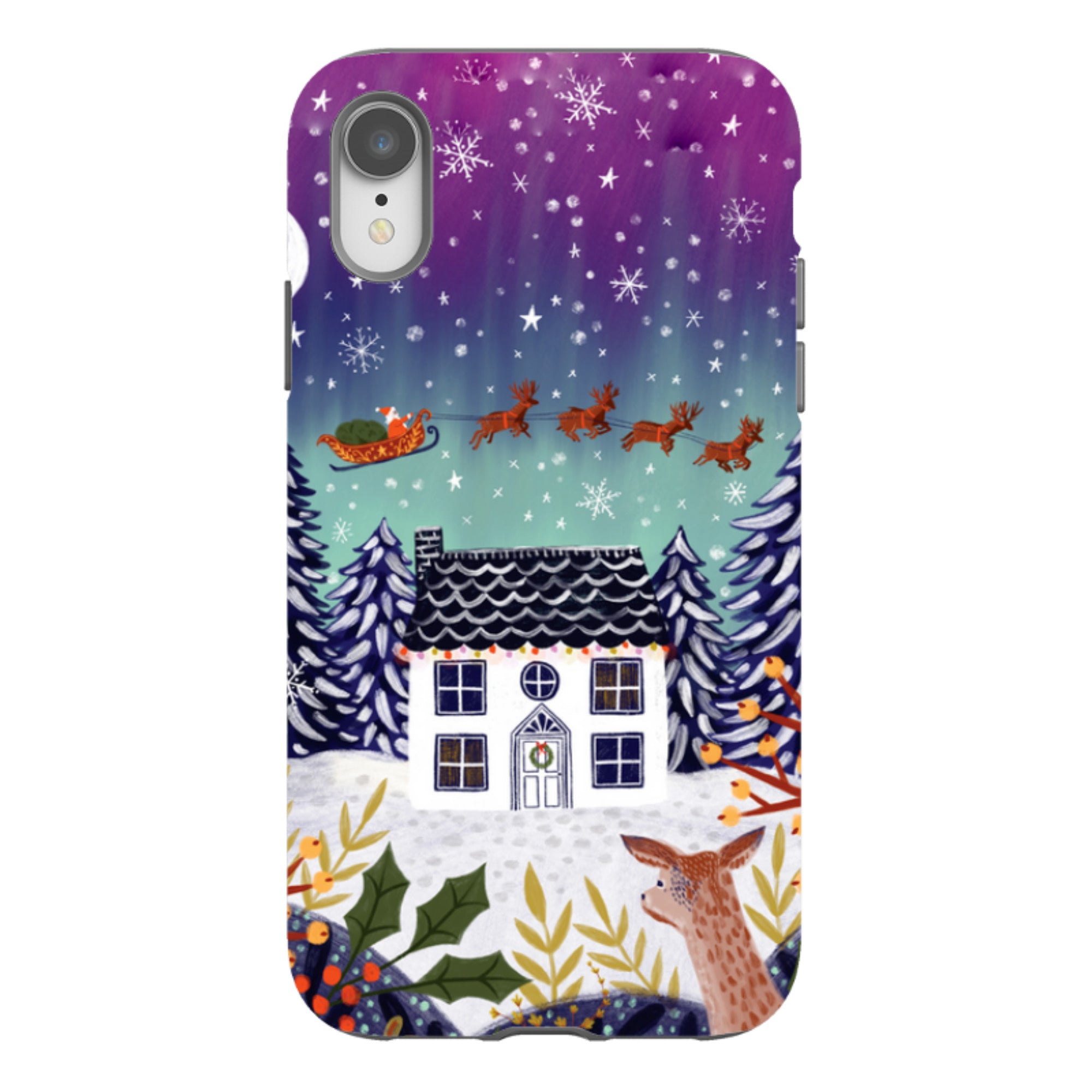 iPhone Tough Case - Night Before Christmas By Lee Foster Wilson