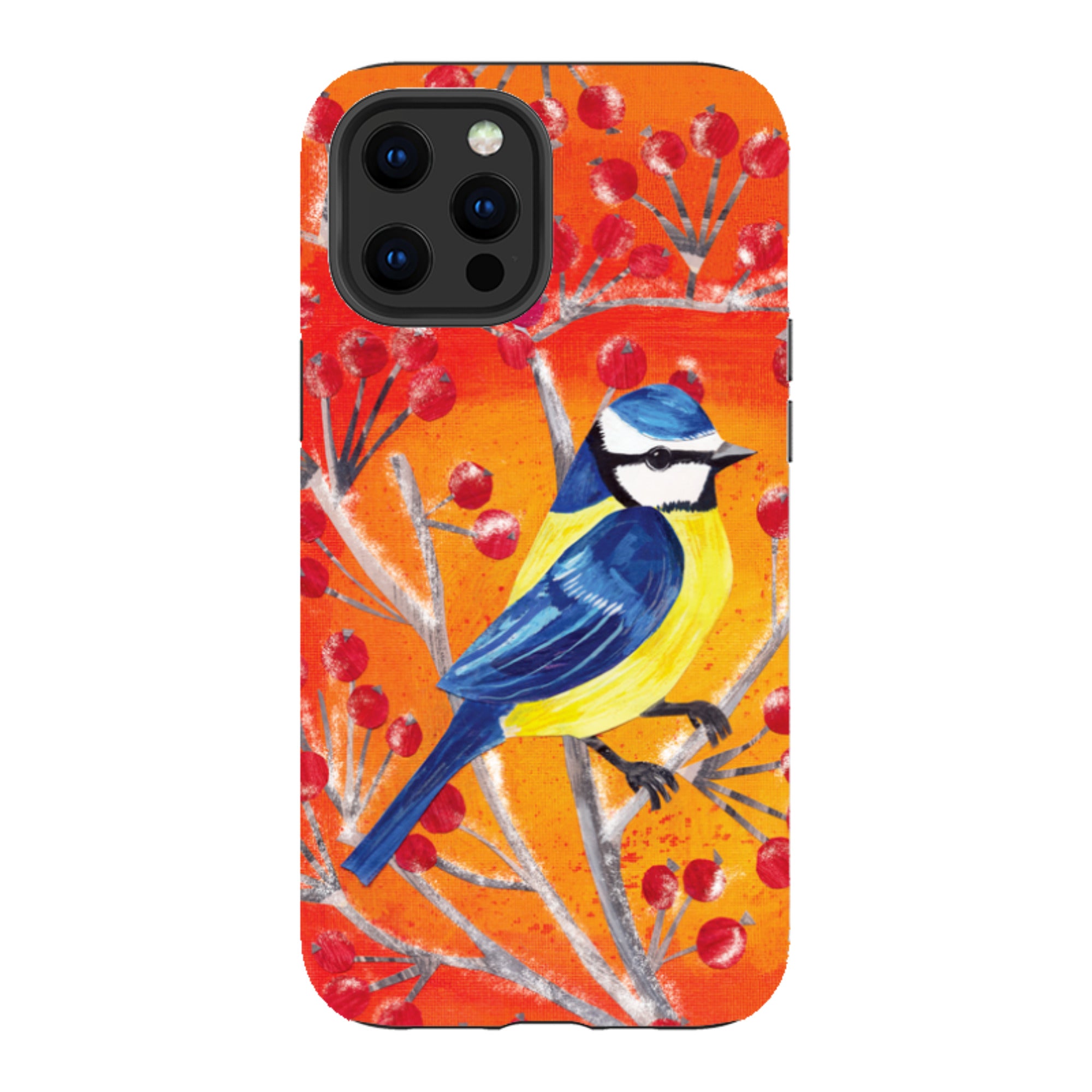 iPhone Tough Case - Blue Tit By Tracey English