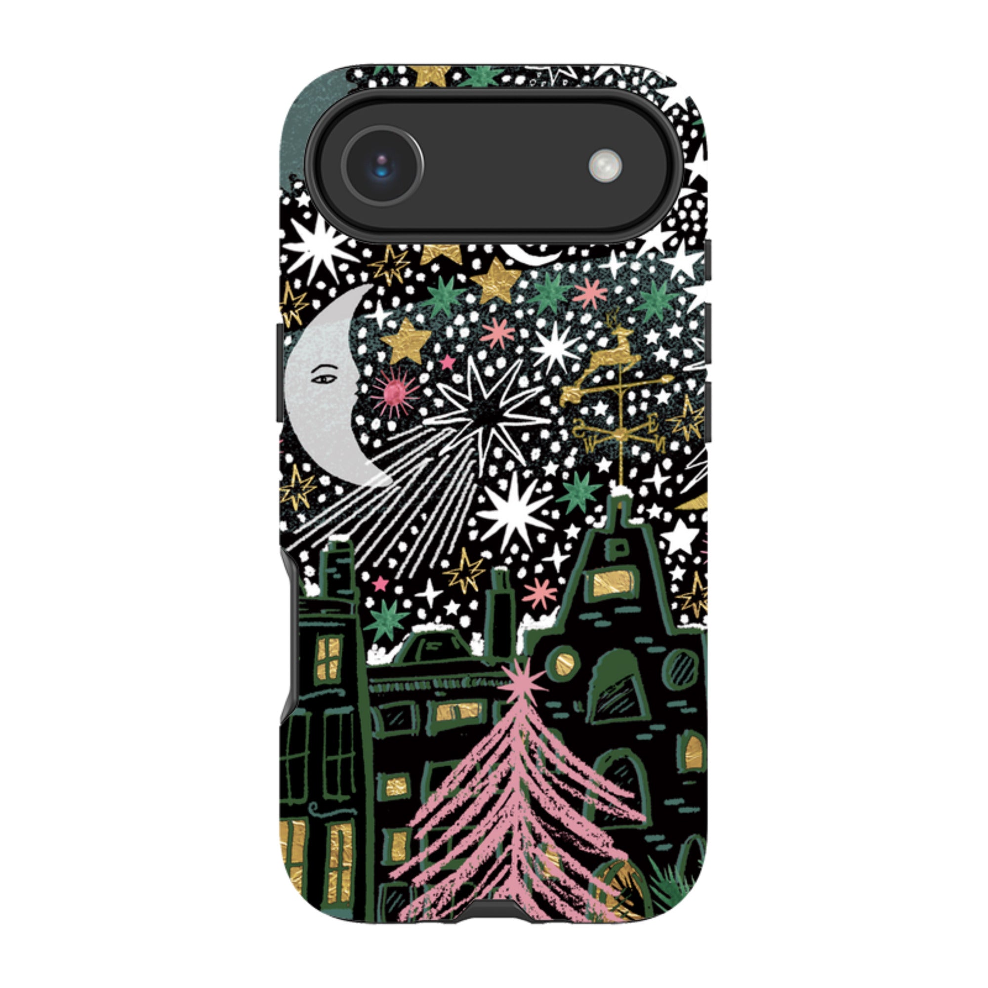 iPhone Tough Case - Night Before Xmas VI By Emma Frances Grant