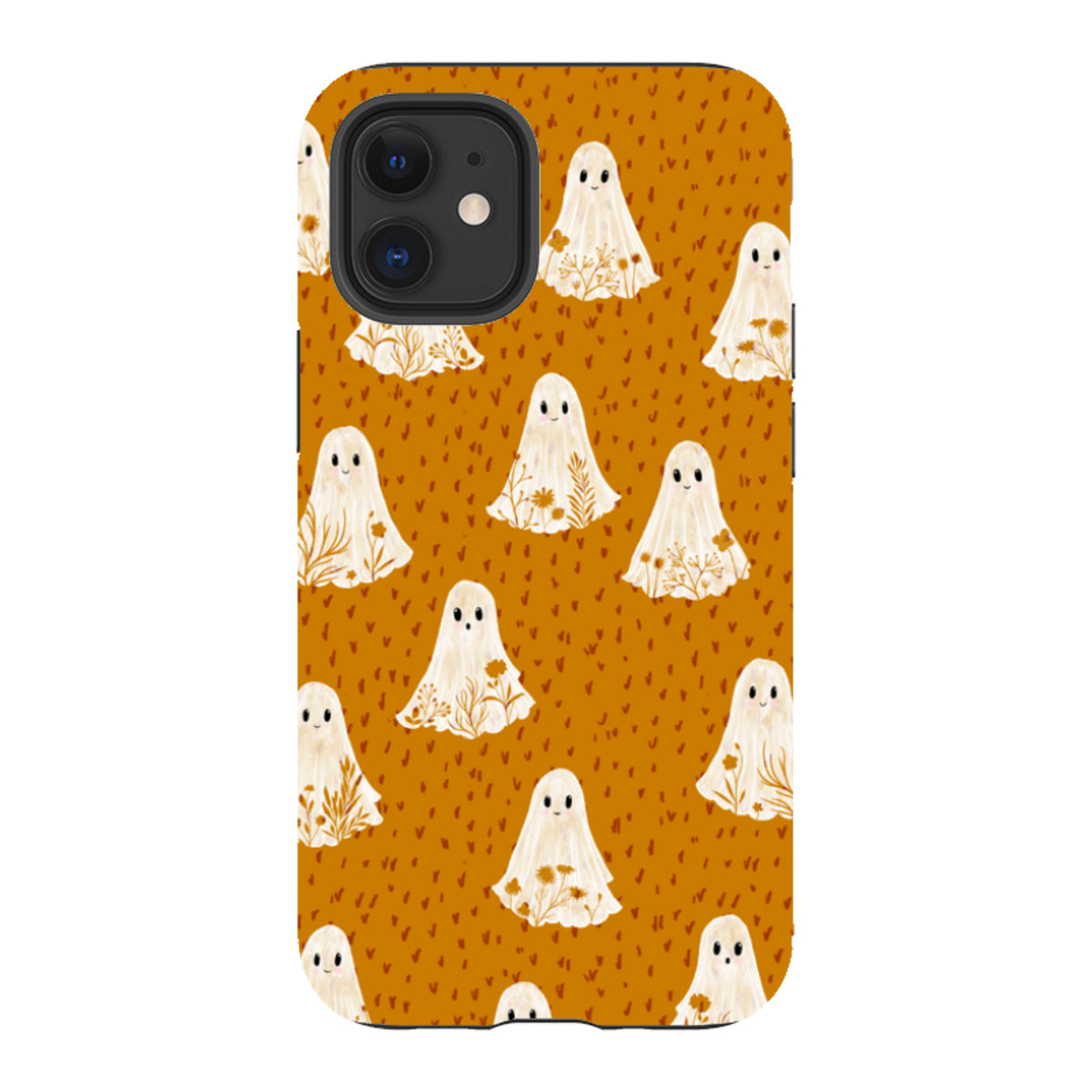 iPhone Tough Case - Floral Ghosts - Spice By Katherine Quinn