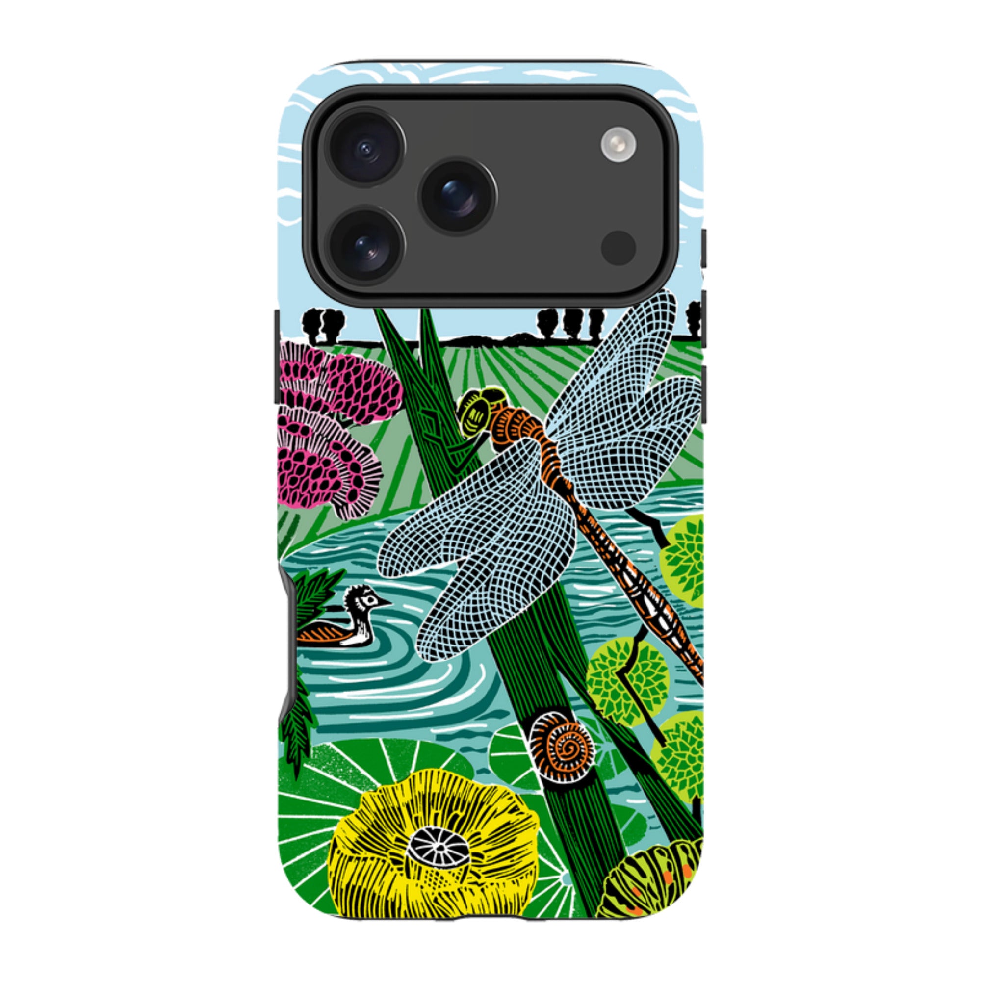 iPhone Tough Case - Pond By Kate Heiss