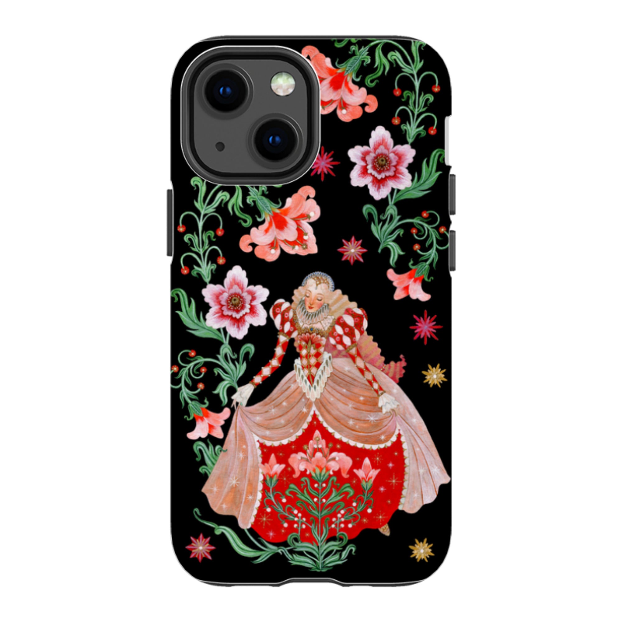 iPhone Tough  Case - Nine Ladies Dancing By Maria Matos