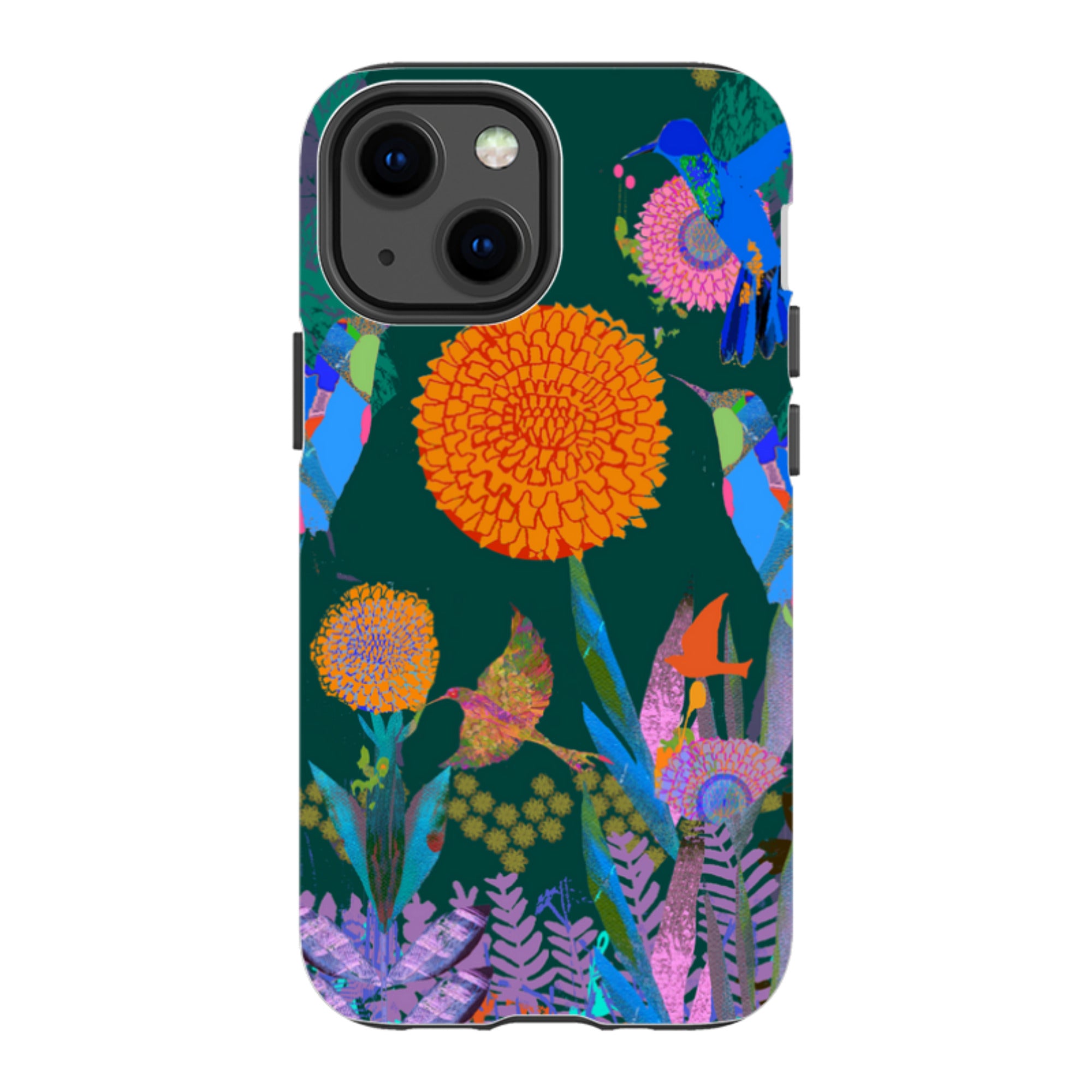iPhone Tough Case - Hummingbird Forest By Tiffany Lynch