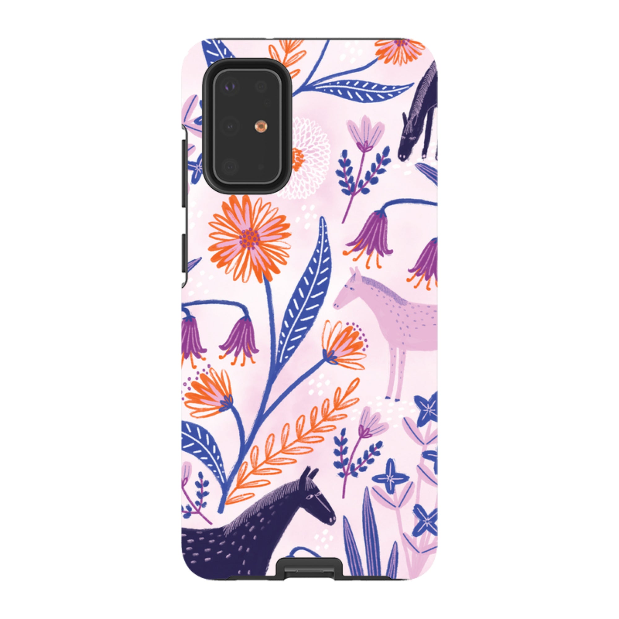 Samsung Tough Case - Wild Ponies Pink By Lee Foster Wilson