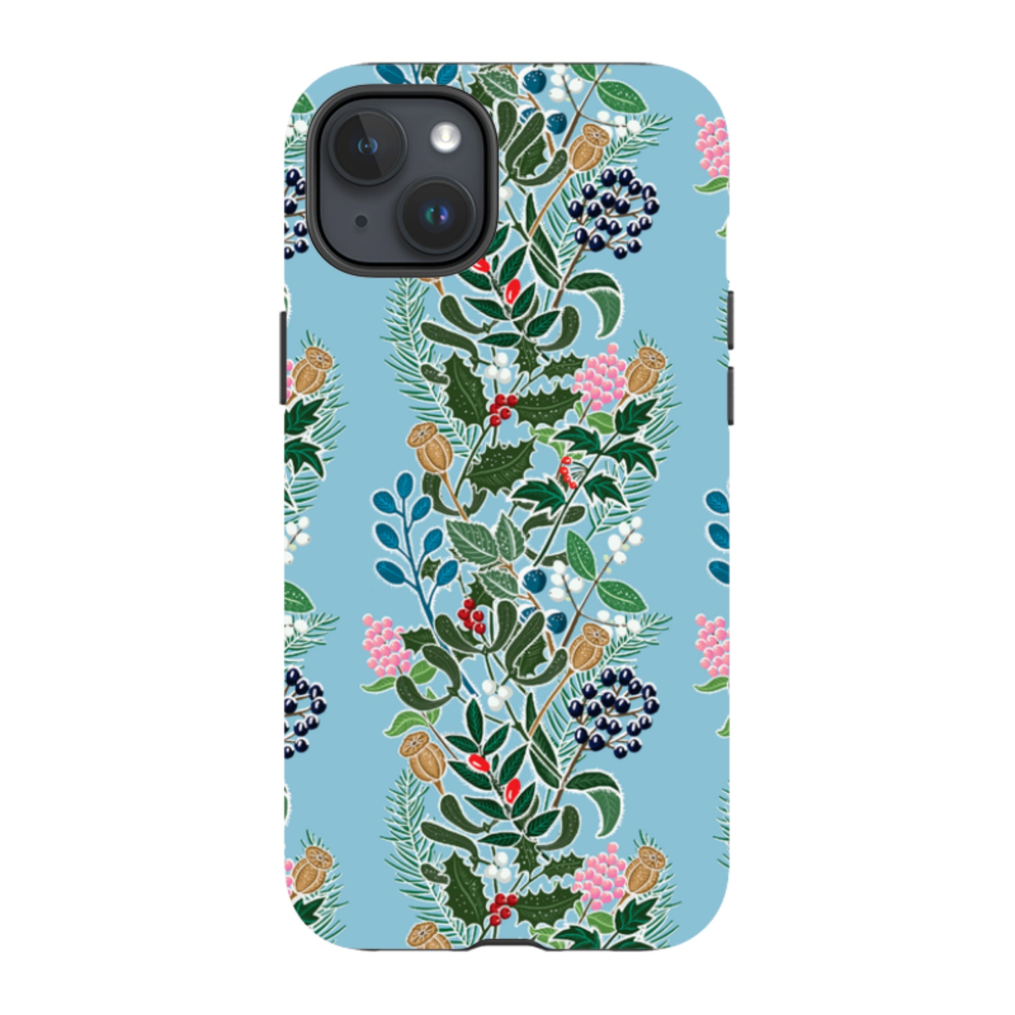 iPhone Tough Case - Winter Hedge-2 By kate Heiss