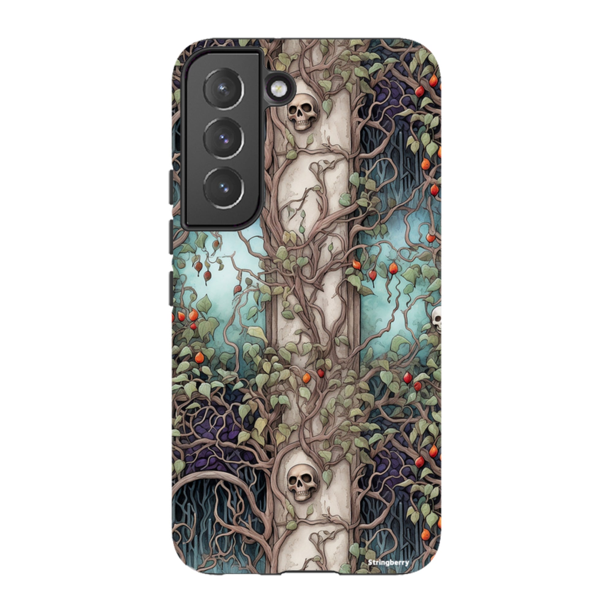 Samsung Tough Case - Skull Trees