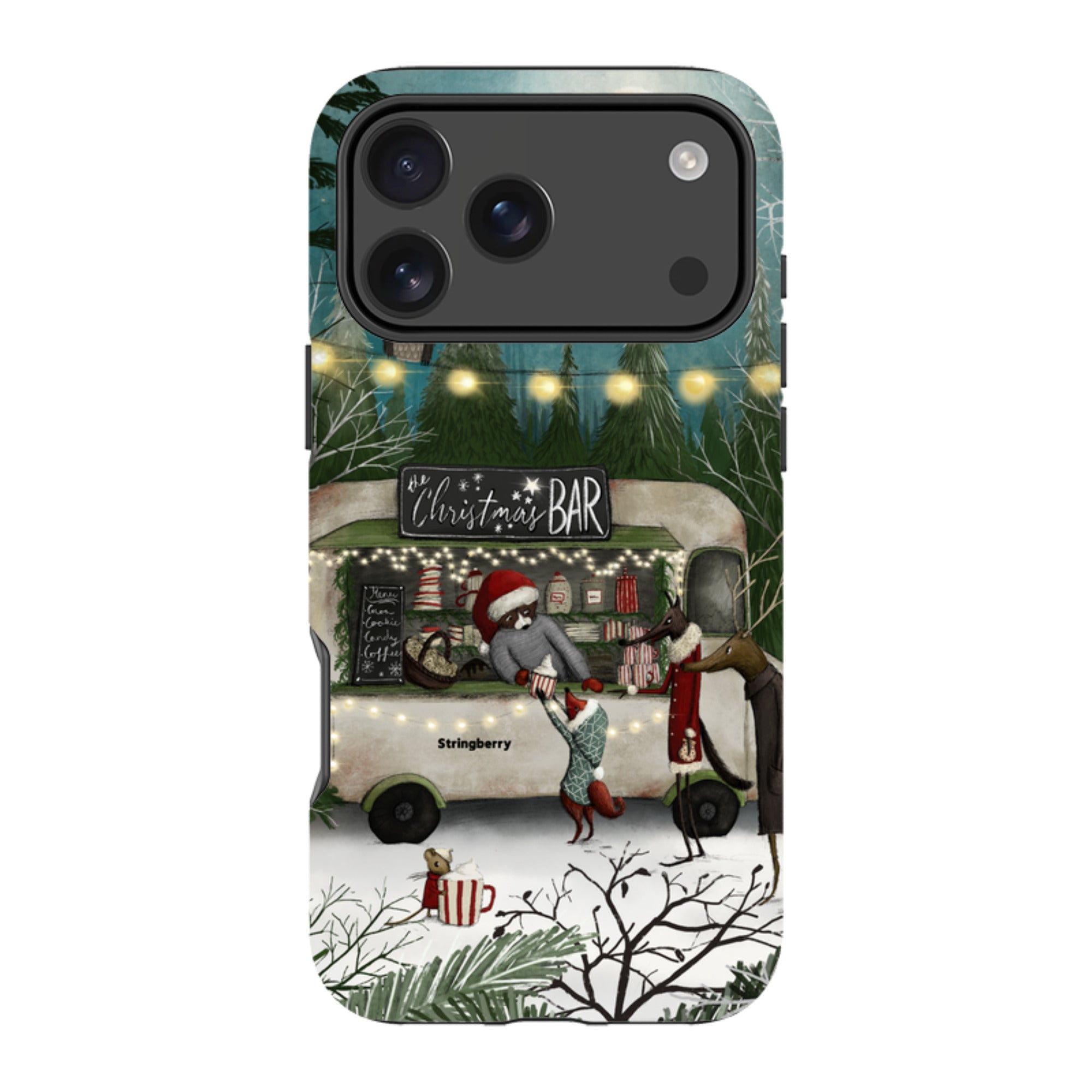 iPhone Tough Case - Christmas Bar By Maja Lindberg