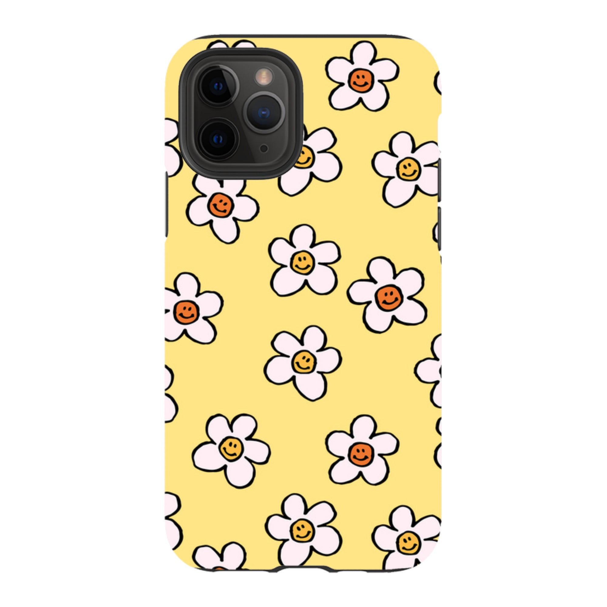 iPhone Tough Case - Smiley Mellow Yellow