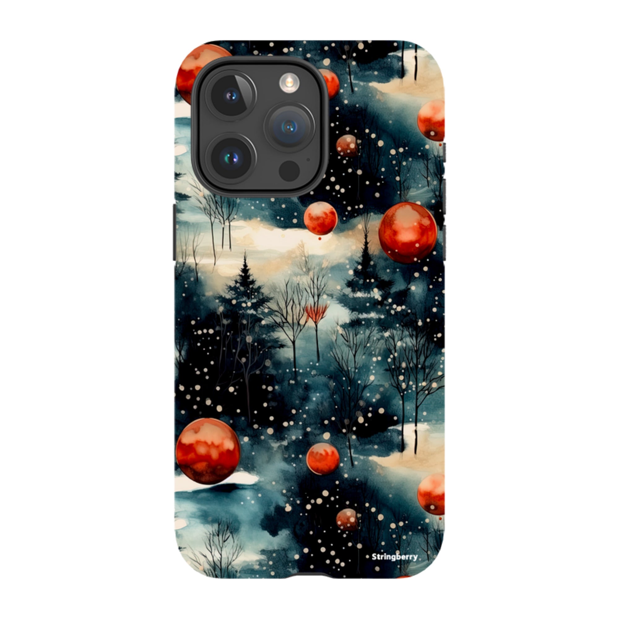 iPhone Tough Case - Bauble Forest IV