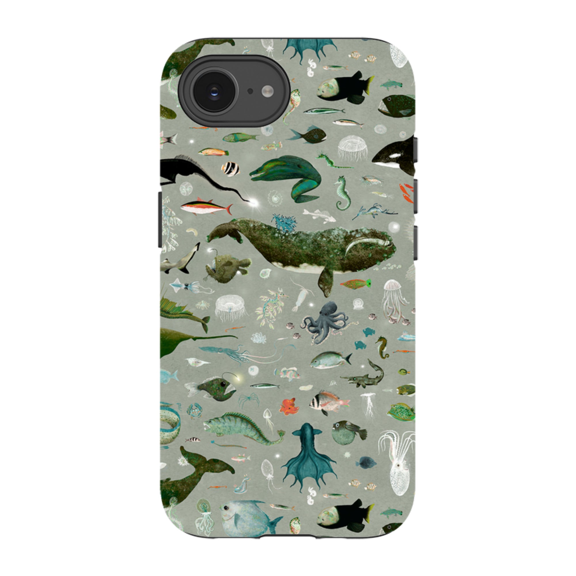 iPhone Tough Case - Moon Shadow By Katherine Quinn