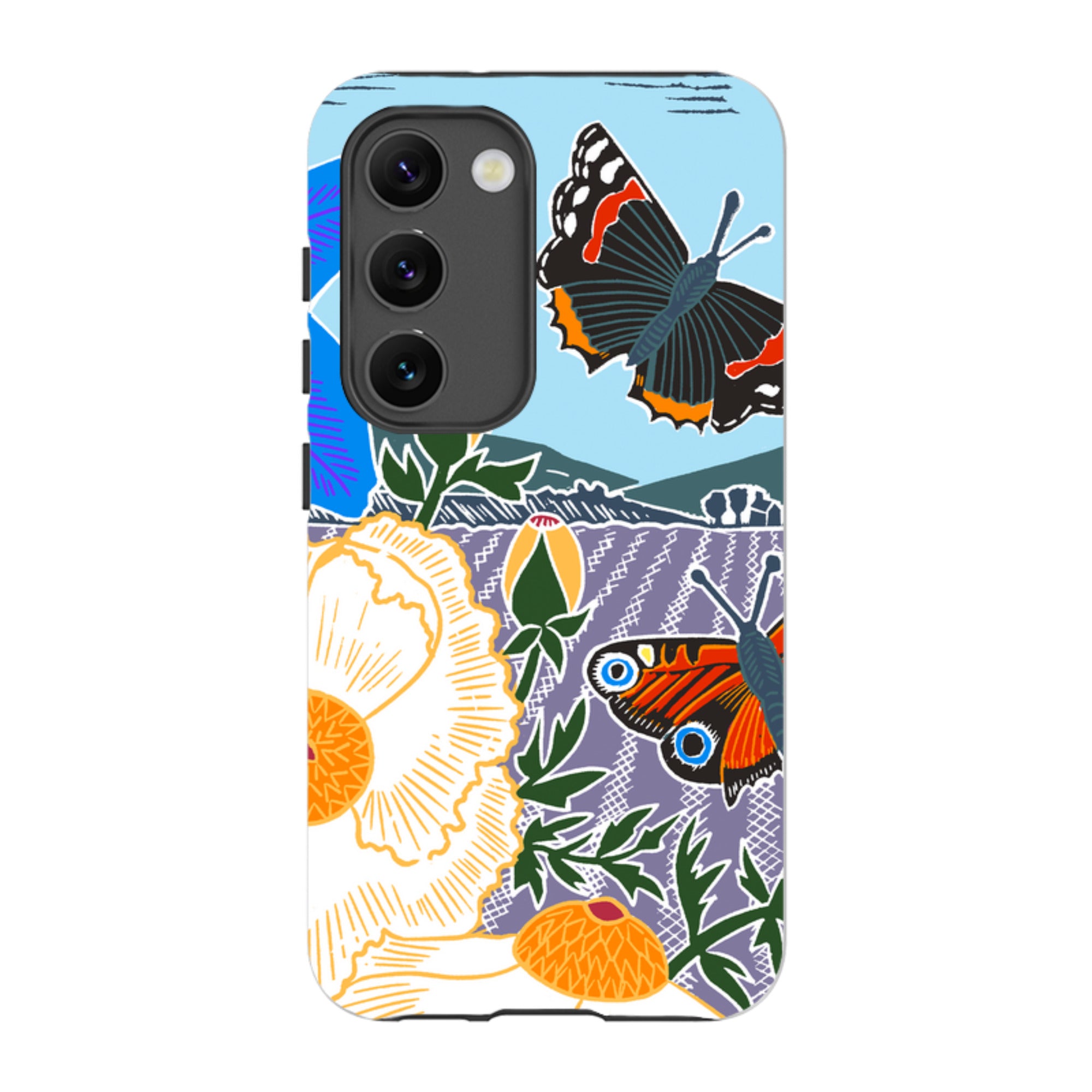 Samsung Tough Case - Bold Butterflies By Kate Heiss