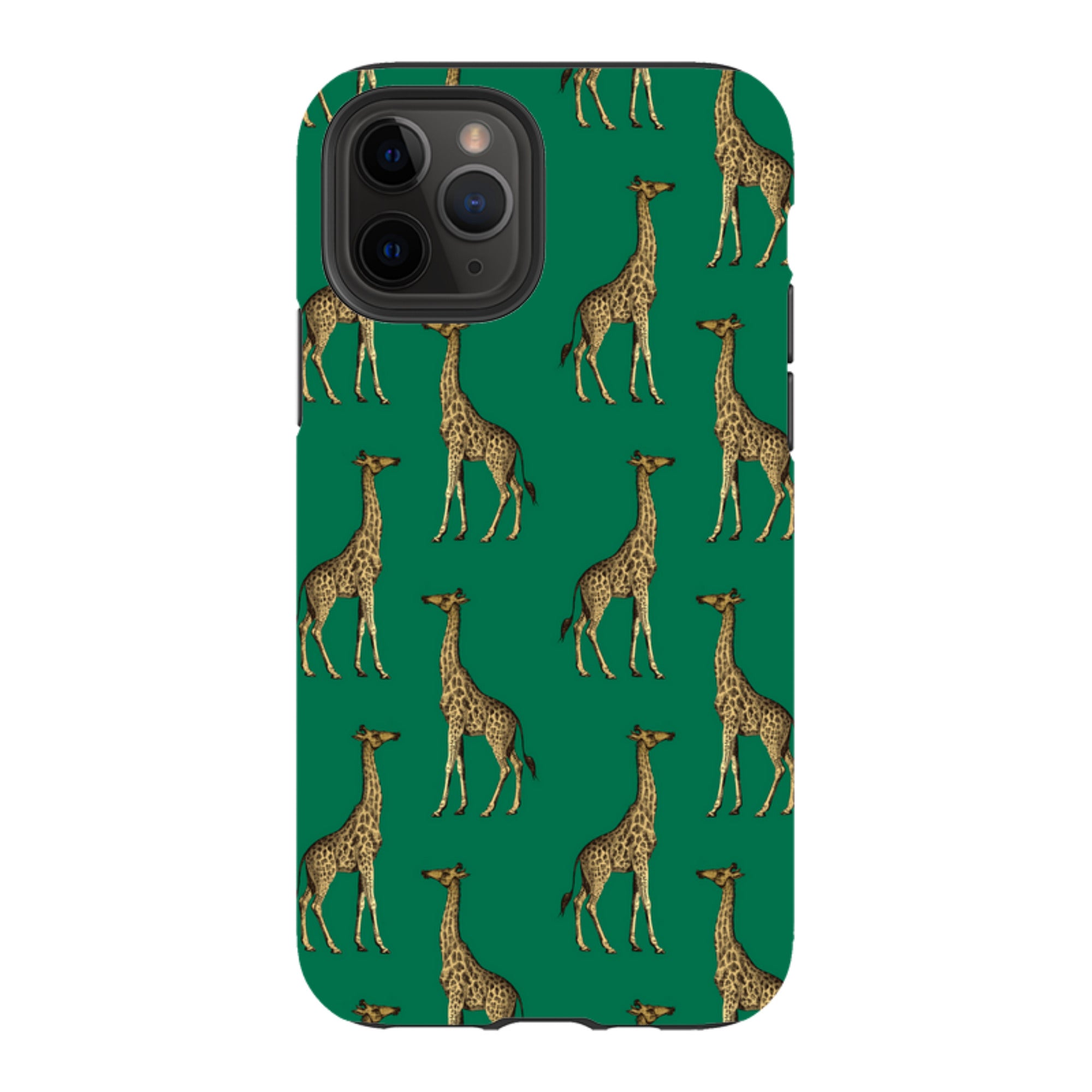 iPhone Tough Case - Green Giraffe