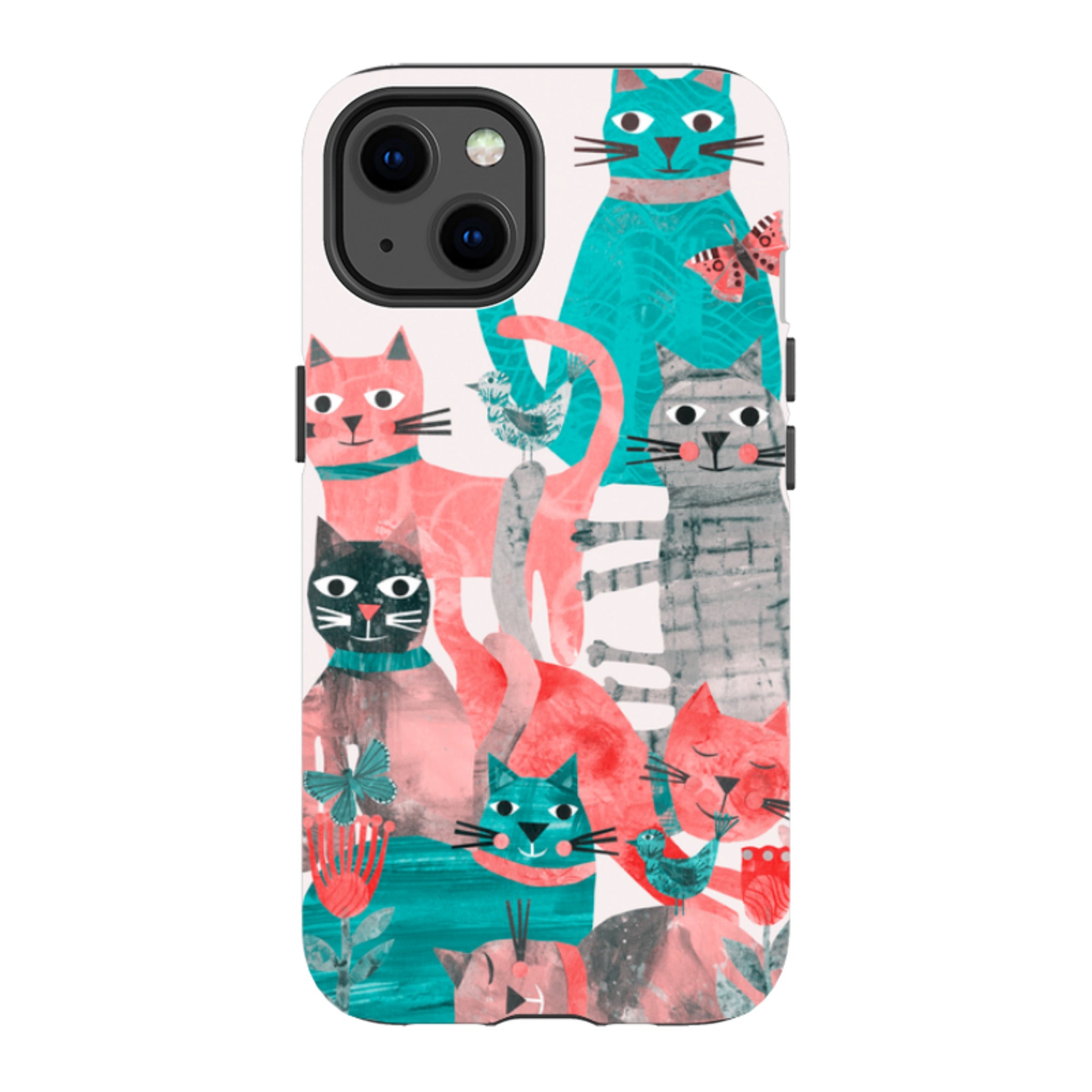 iPhone Case - Cat Party II By Tracey English