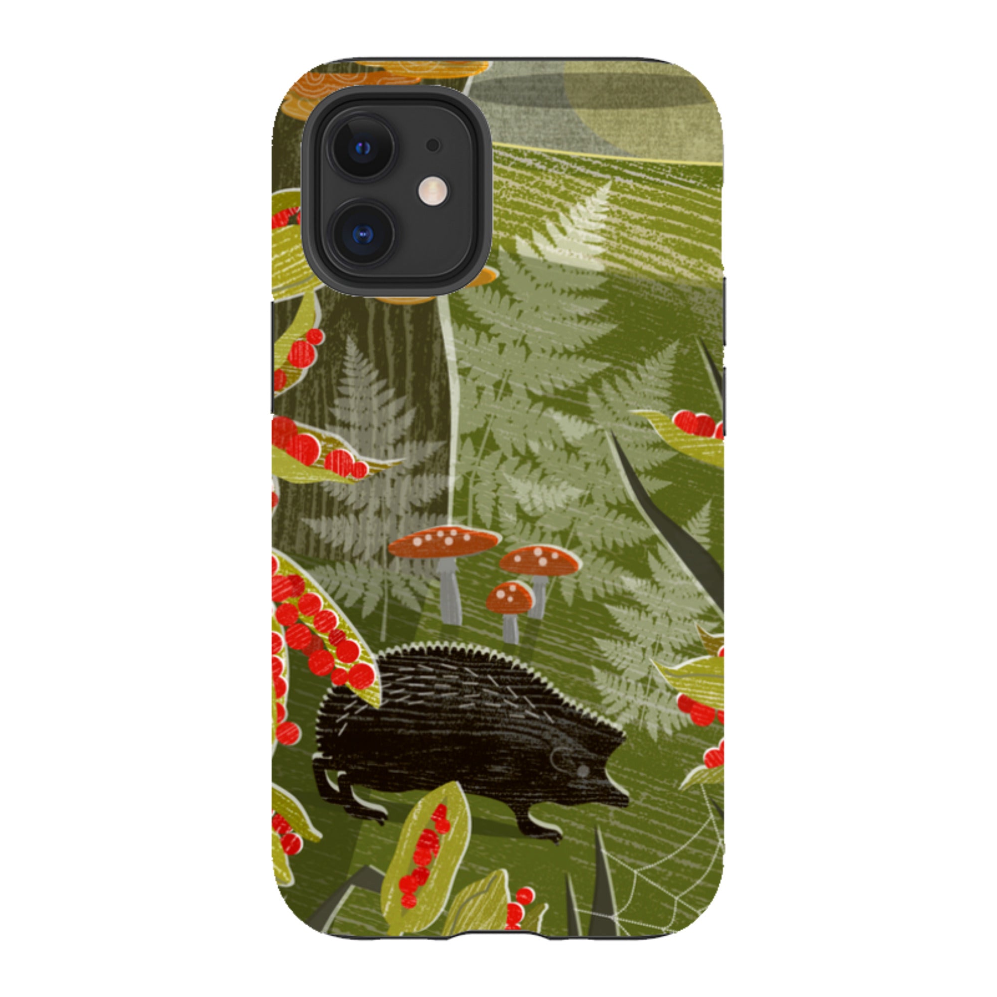 iPhone Tough Case - October Hedgehog By Liane Payne